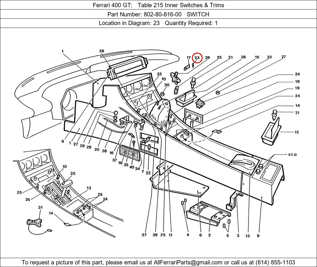 Ferrari Part 802-80-816-00