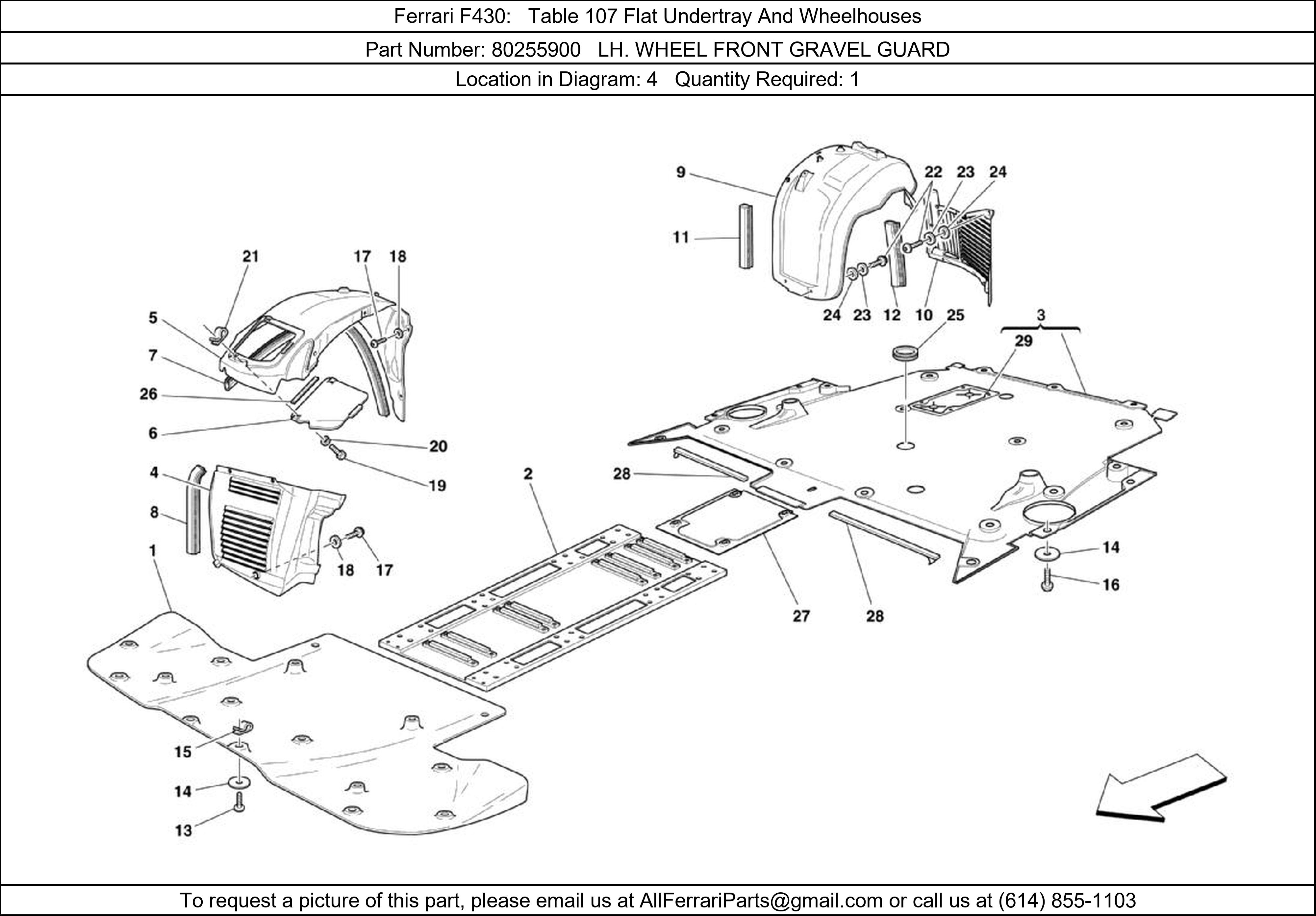 Ferrari Part 80255900