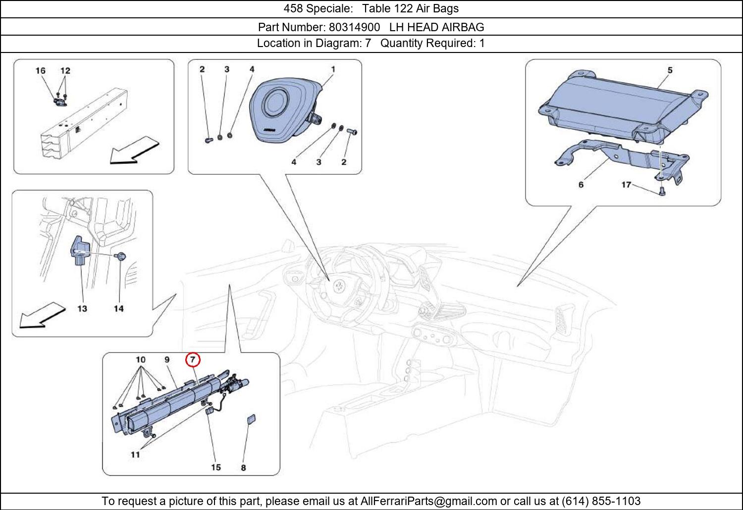 Ferrari Part 80314900