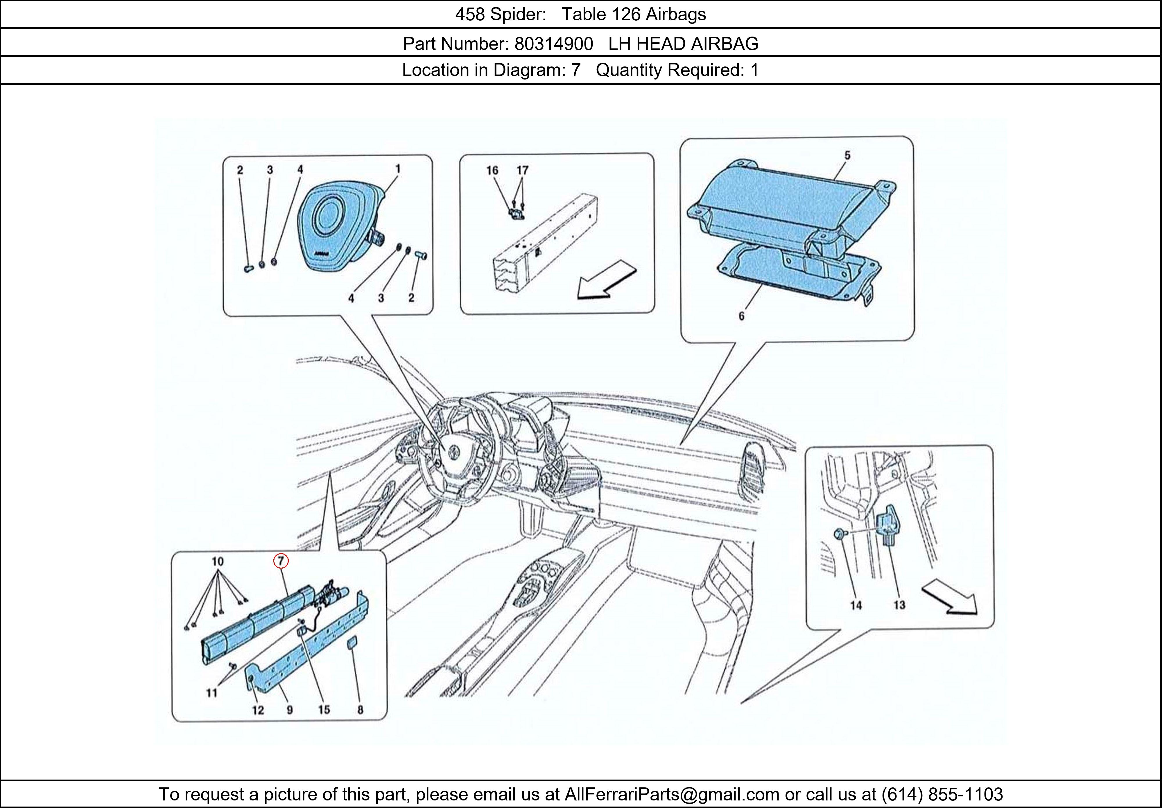 Ferrari Part 80314900