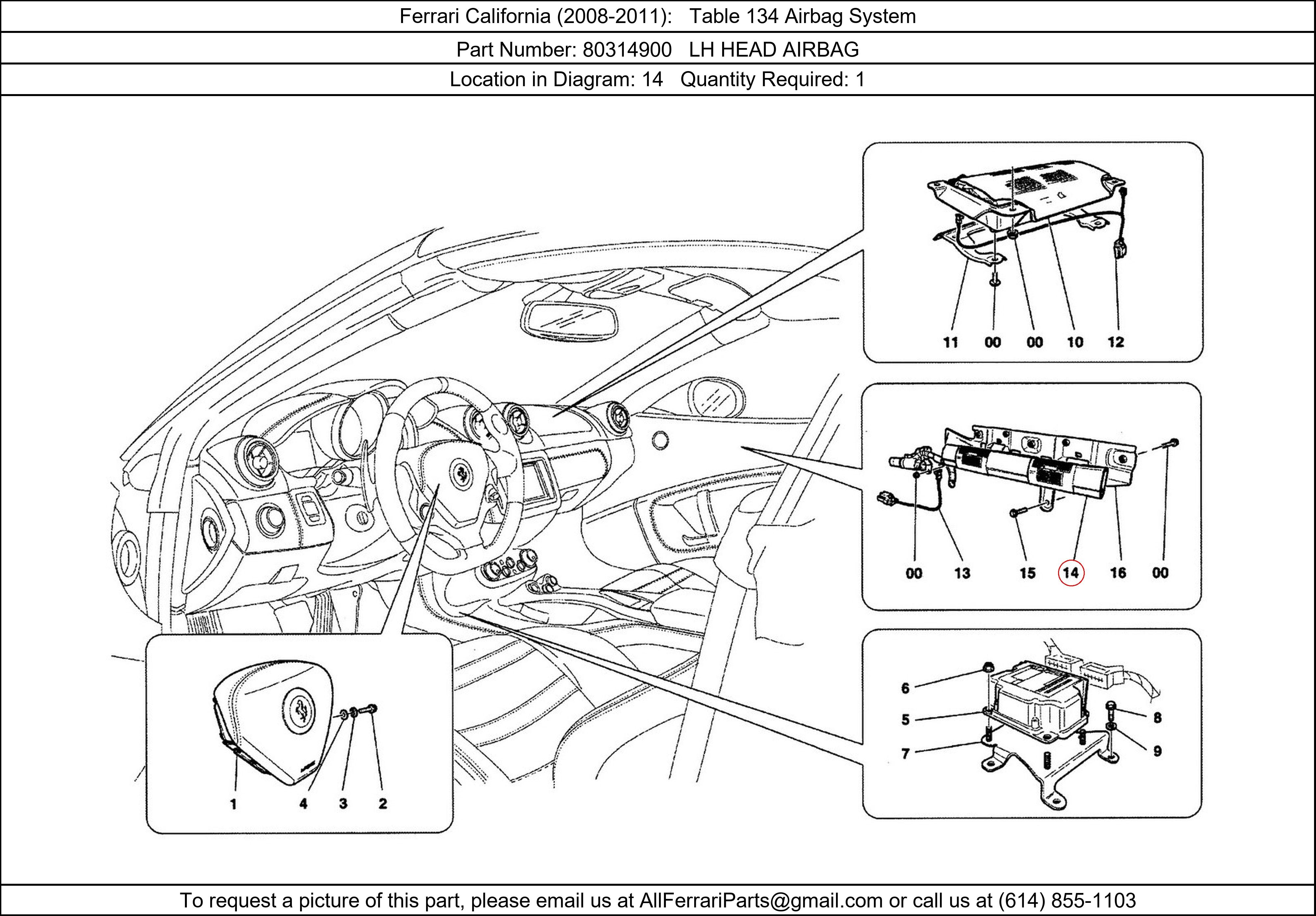 Ferrari Part 80314900