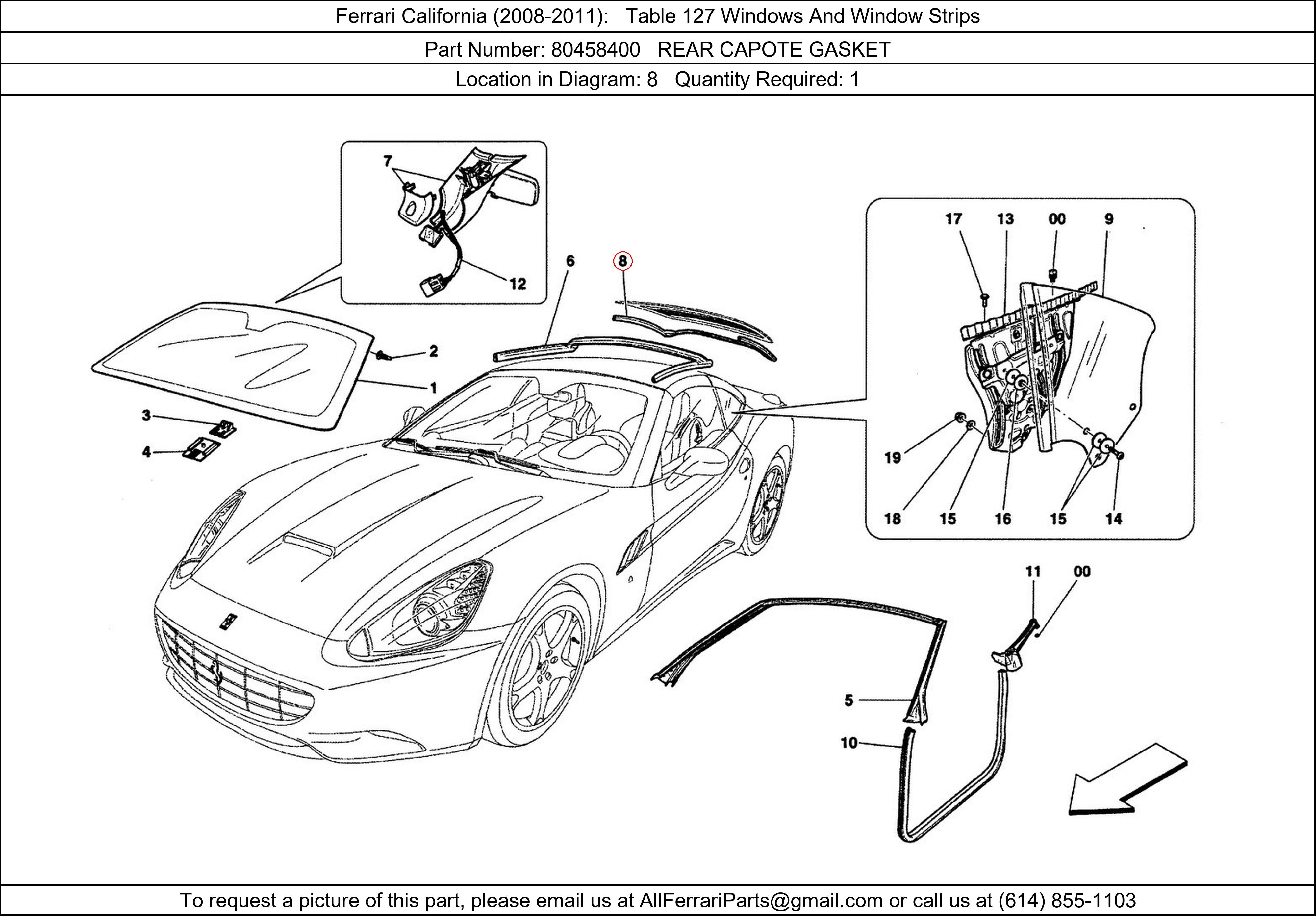 Ferrari Part 80458400