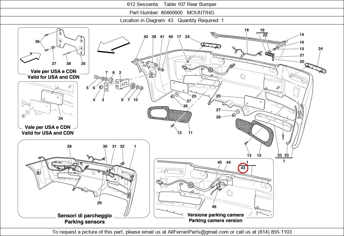 Ferrari Part 80460600