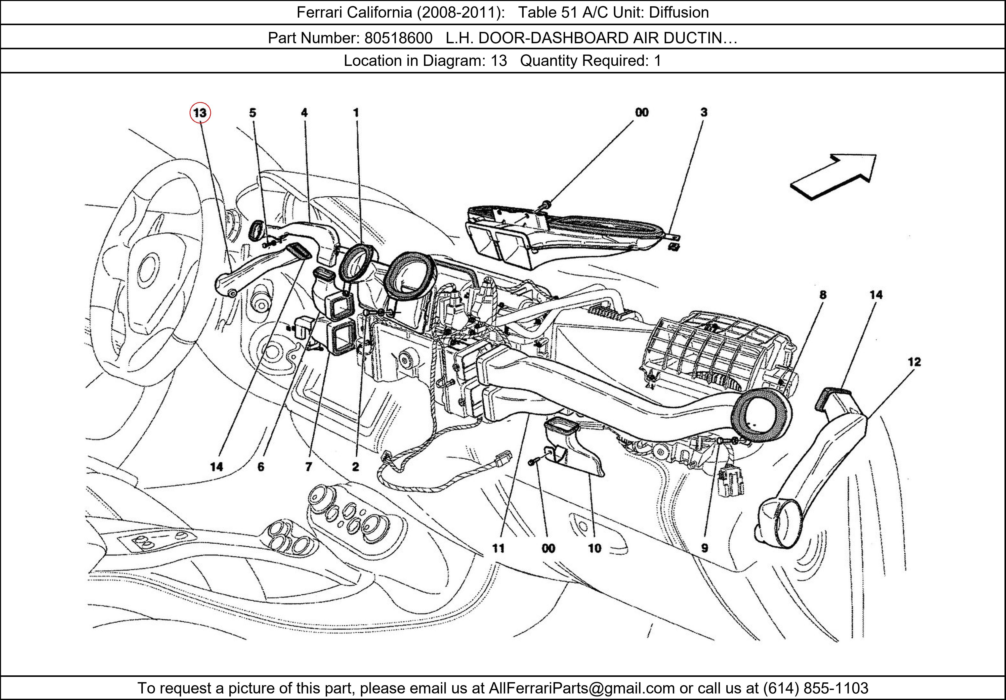 Ferrari Part 80518600