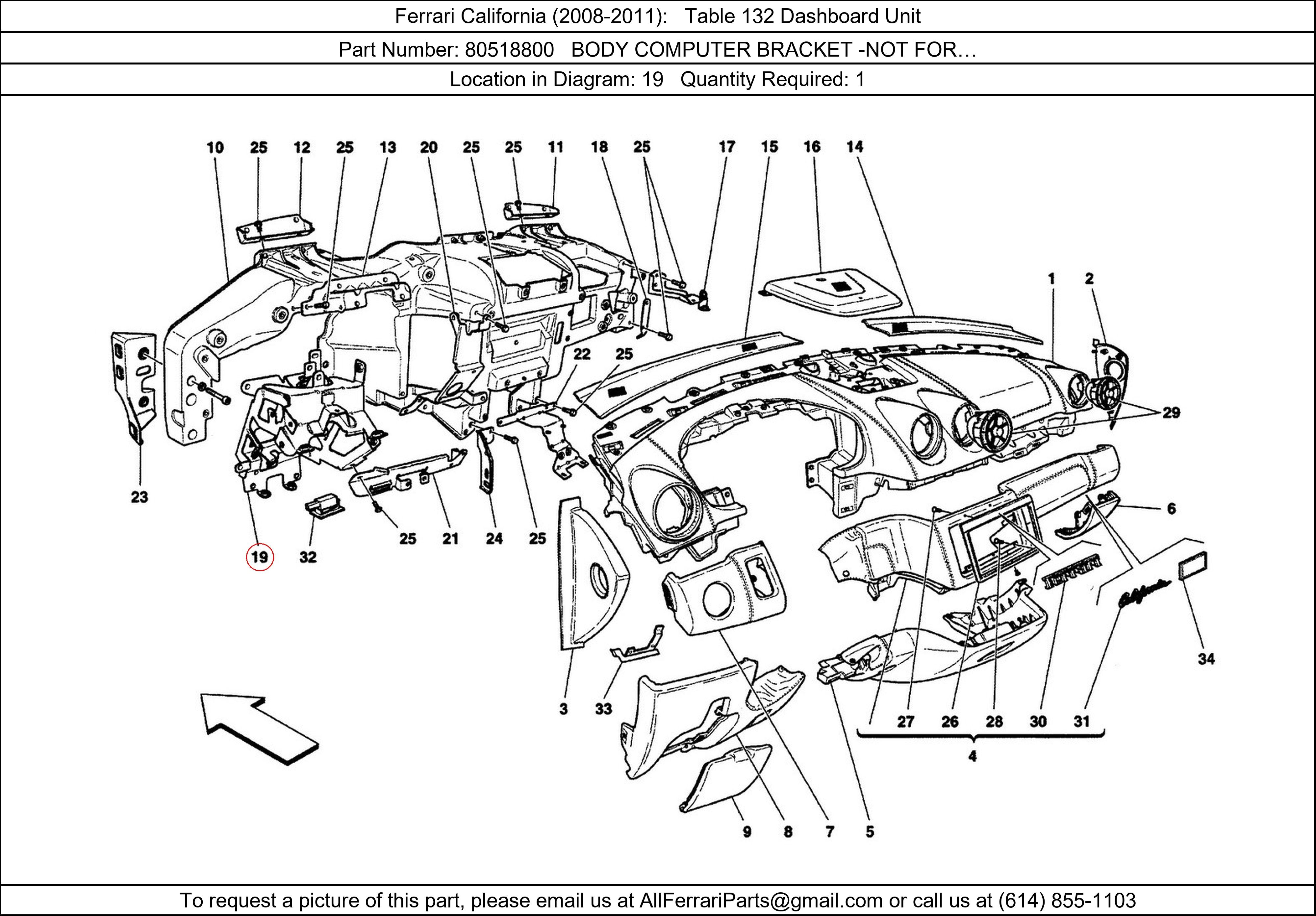 Ferrari Part 80518800