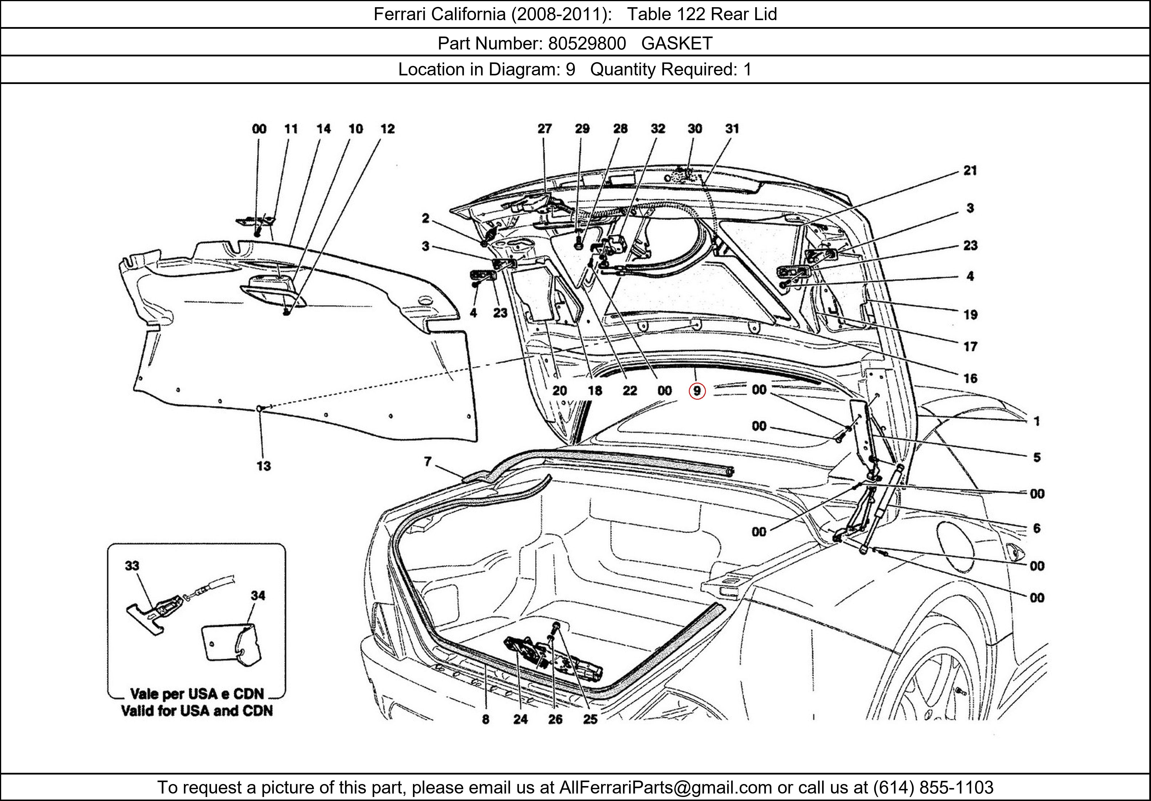 Ferrari Part 80529800