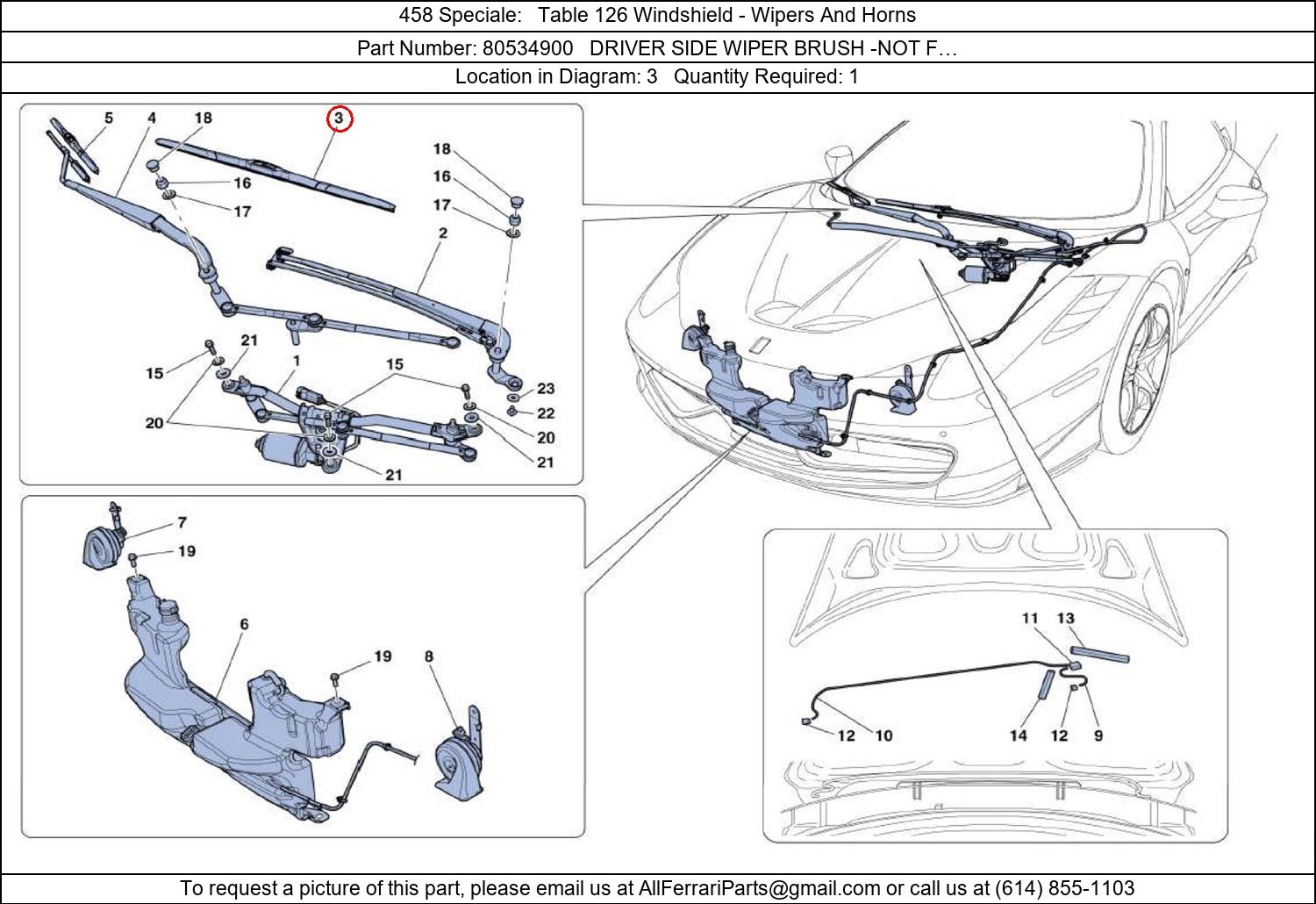 Ferrari Part 80534900