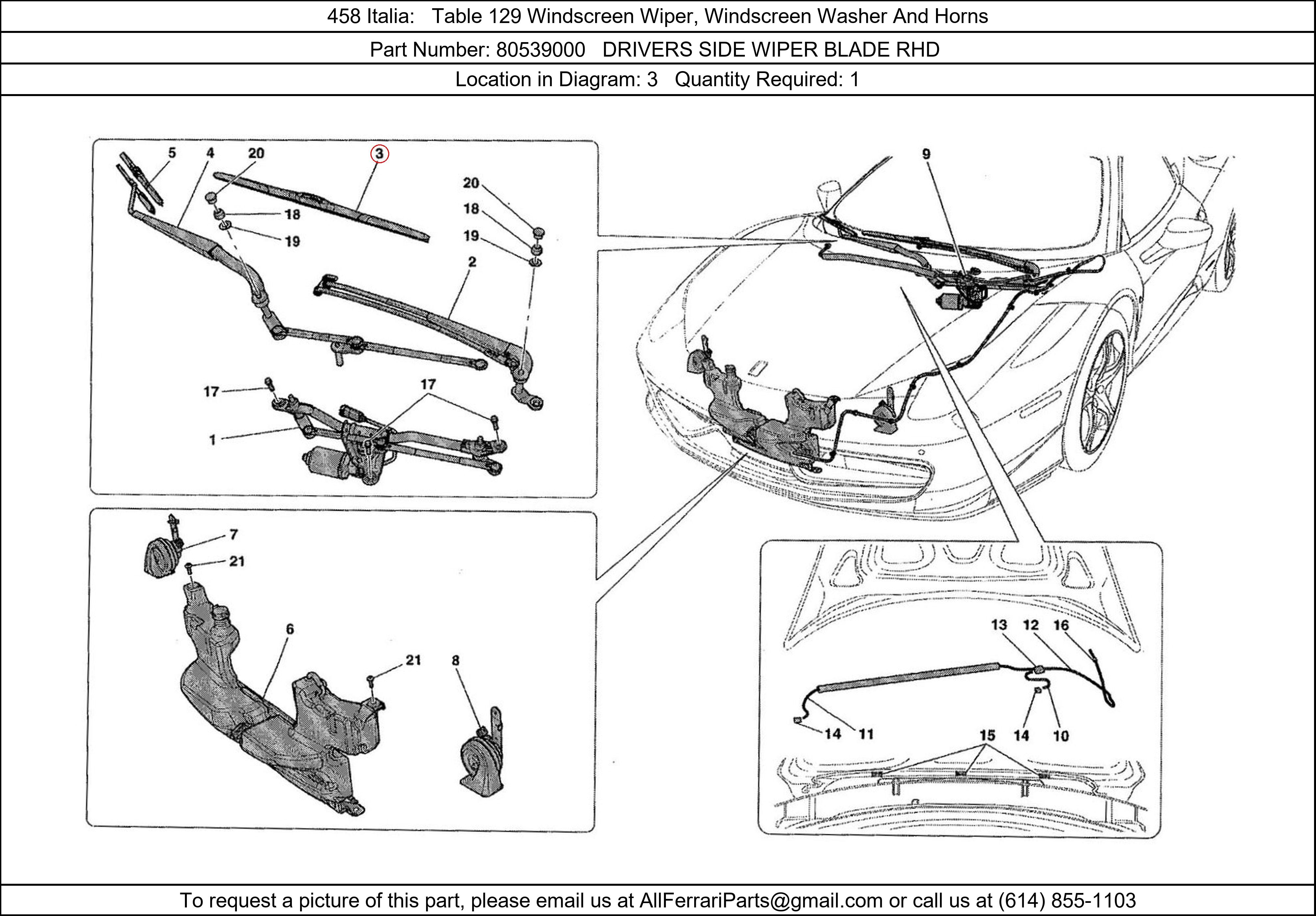 Ferrari Part 80539000