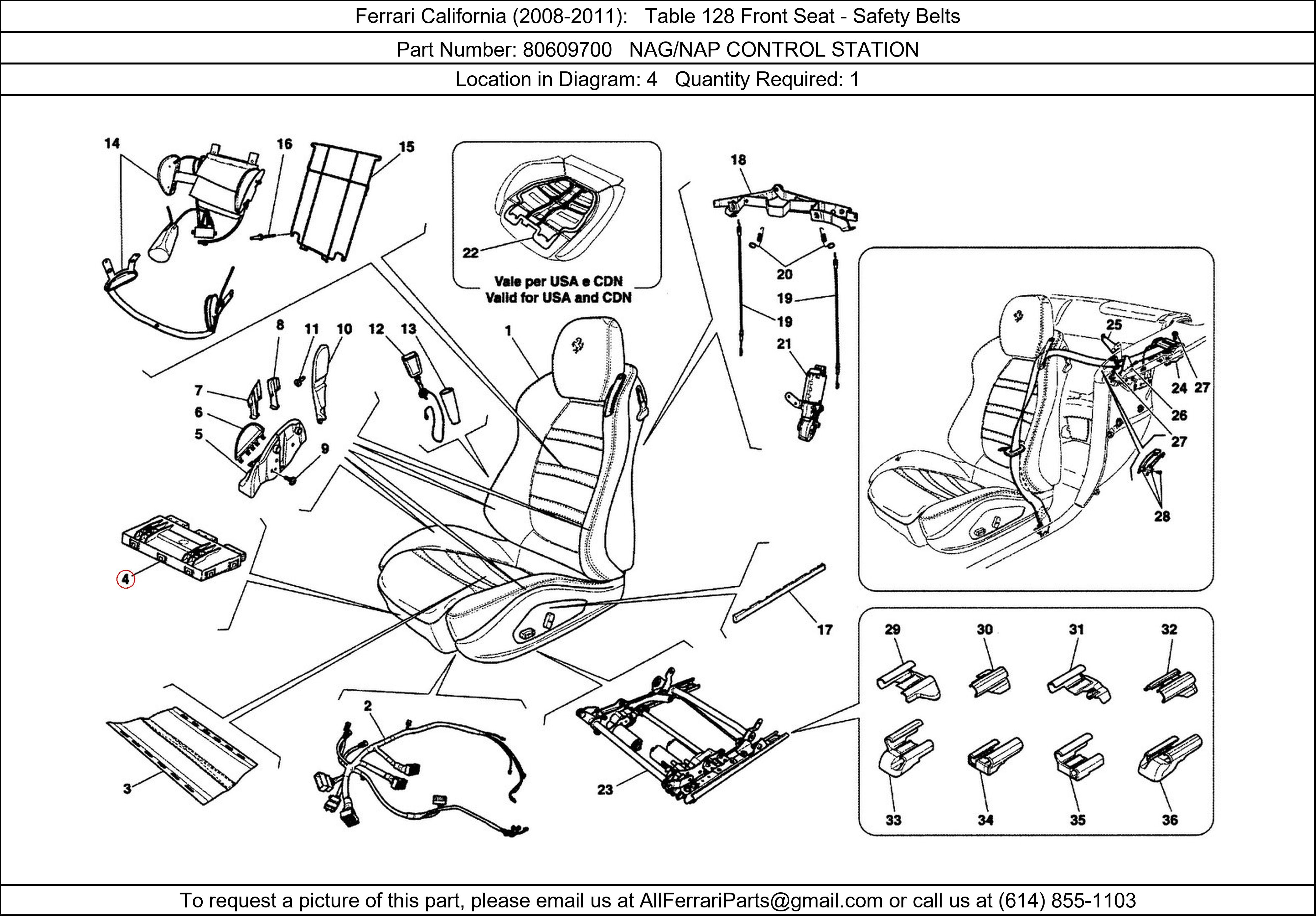 Ferrari Part 80609700