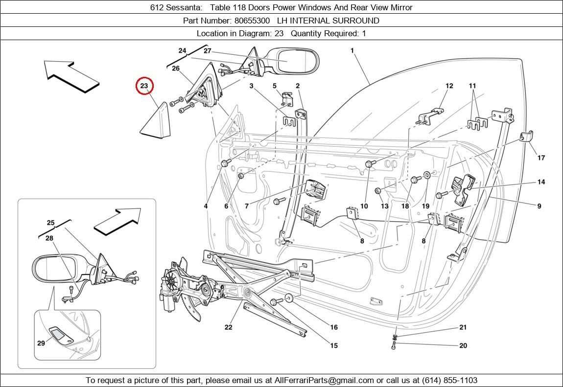 Ferrari Part 80655300