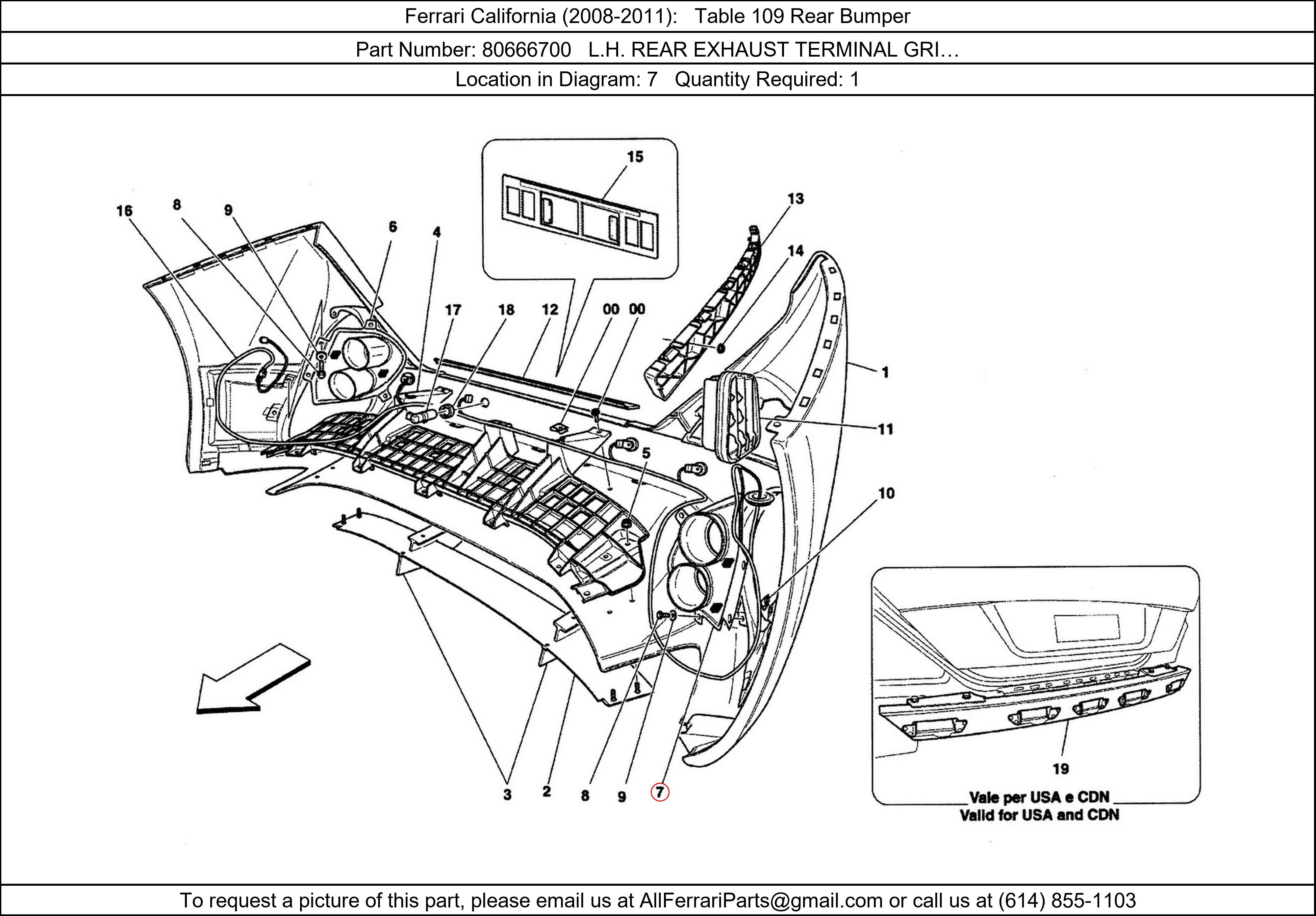 Ferrari Part 80666700