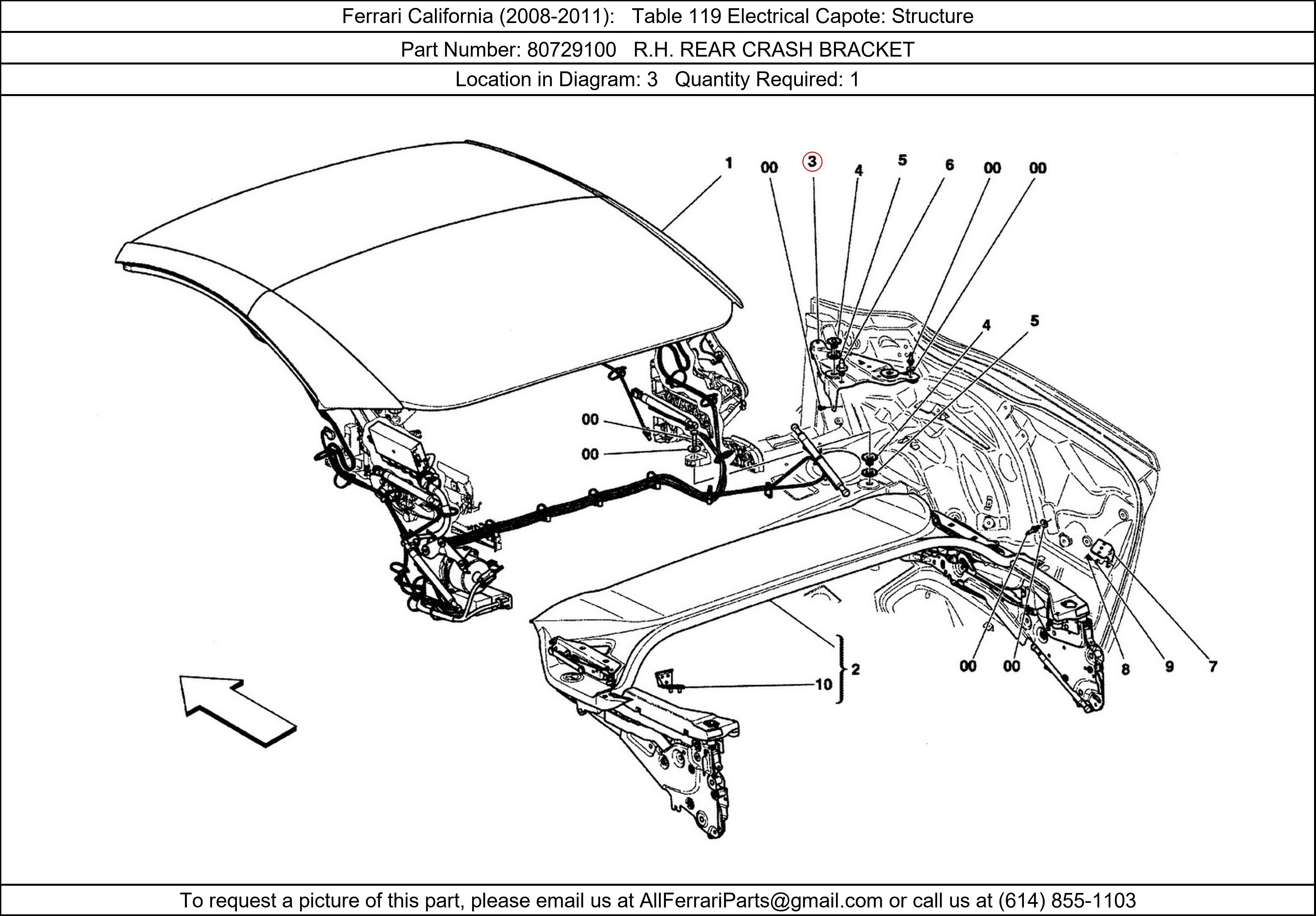 Ferrari Part 80729100