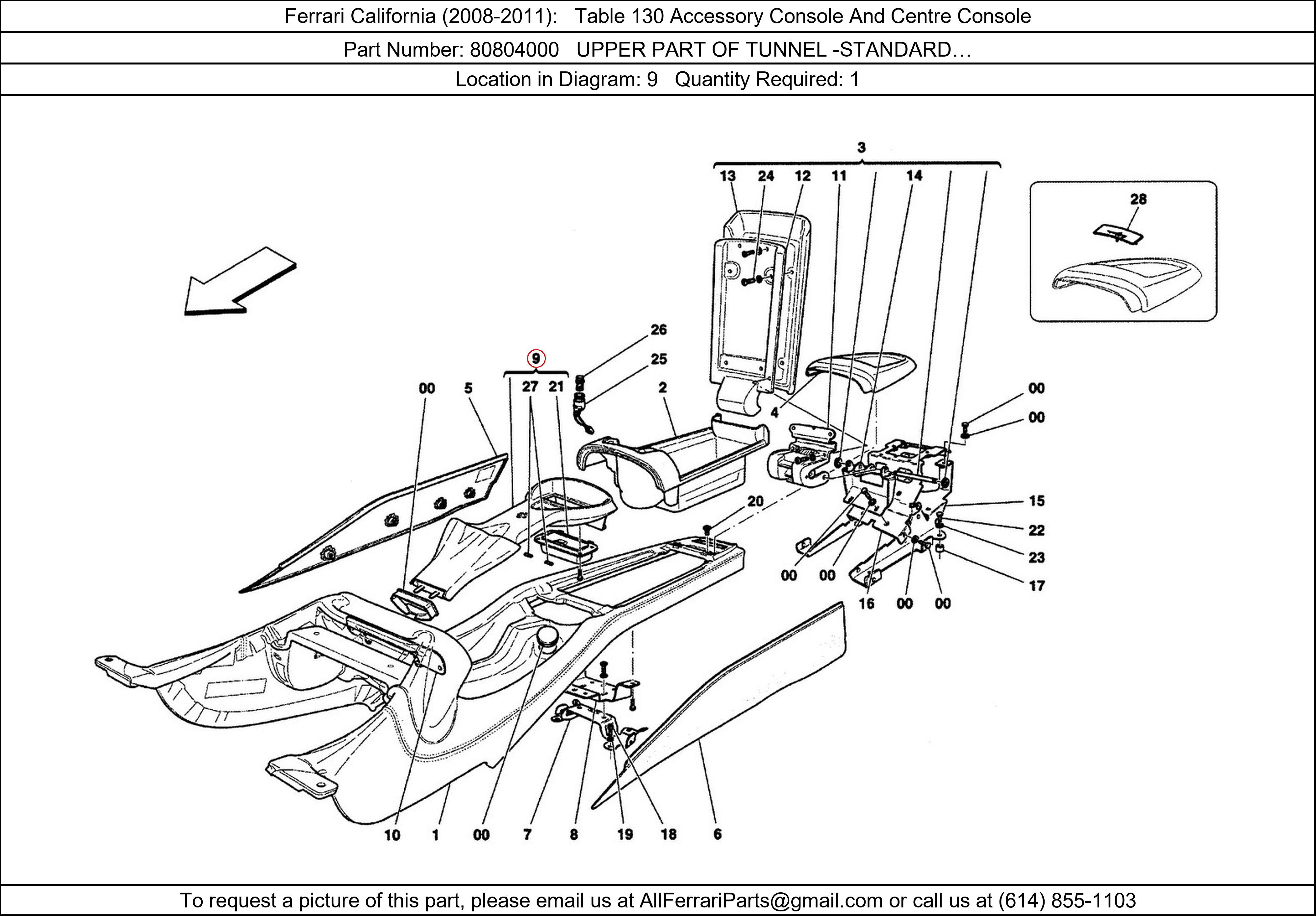 Ferrari Part 80804000