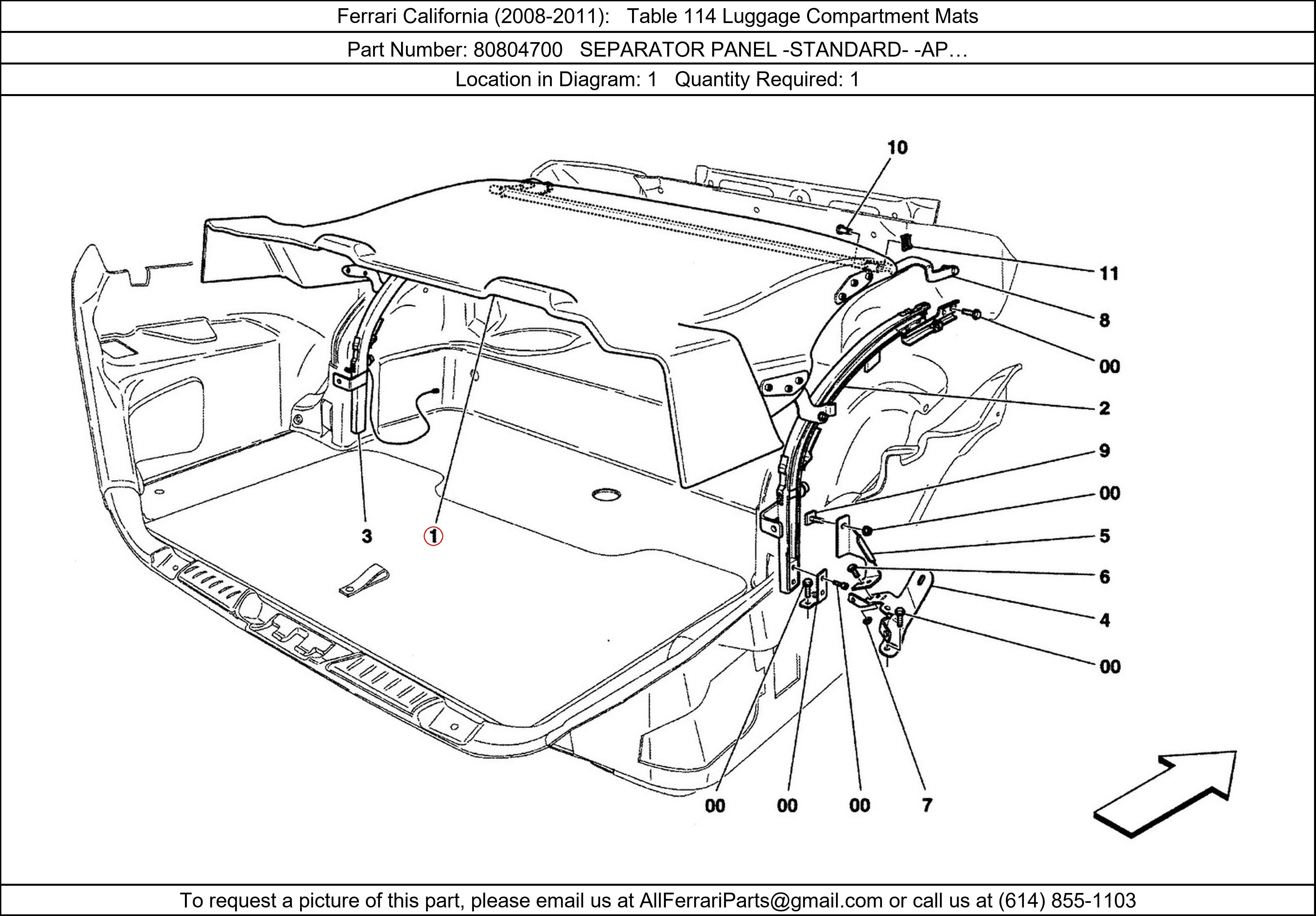 Ferrari Part 80804700