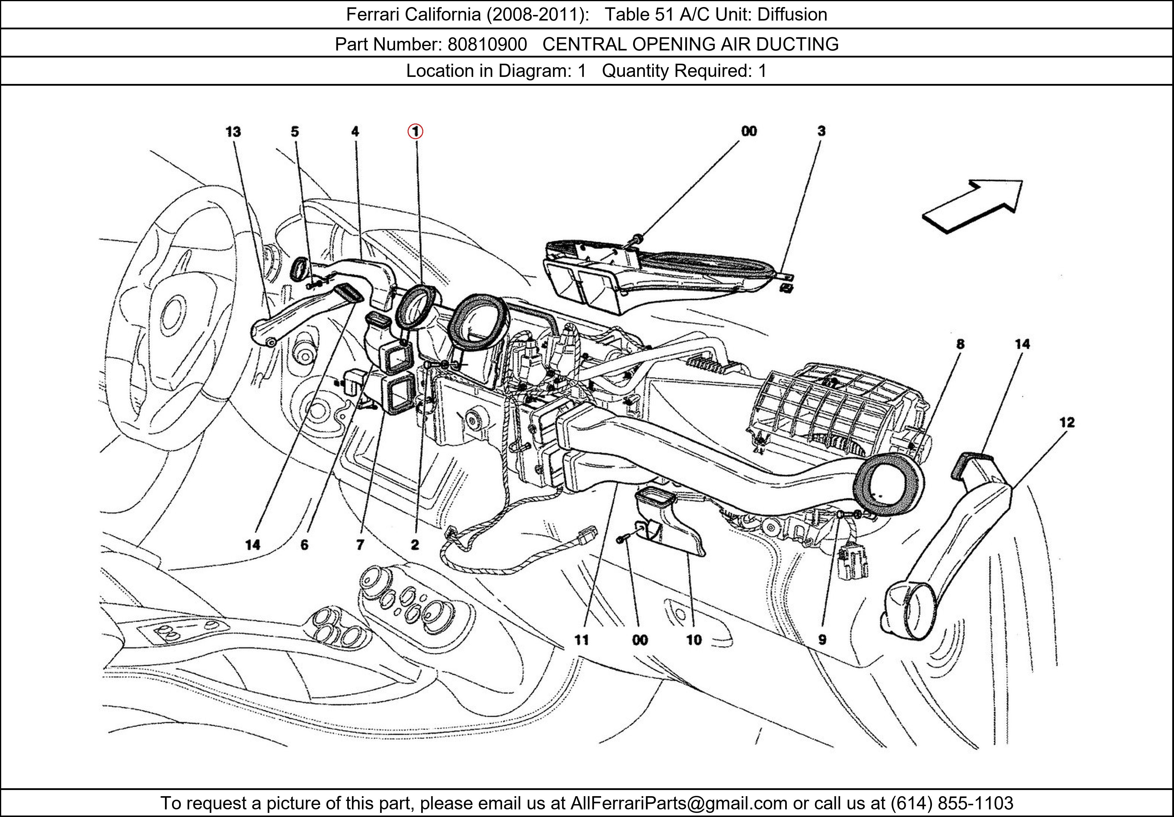 Ferrari Part 80810900