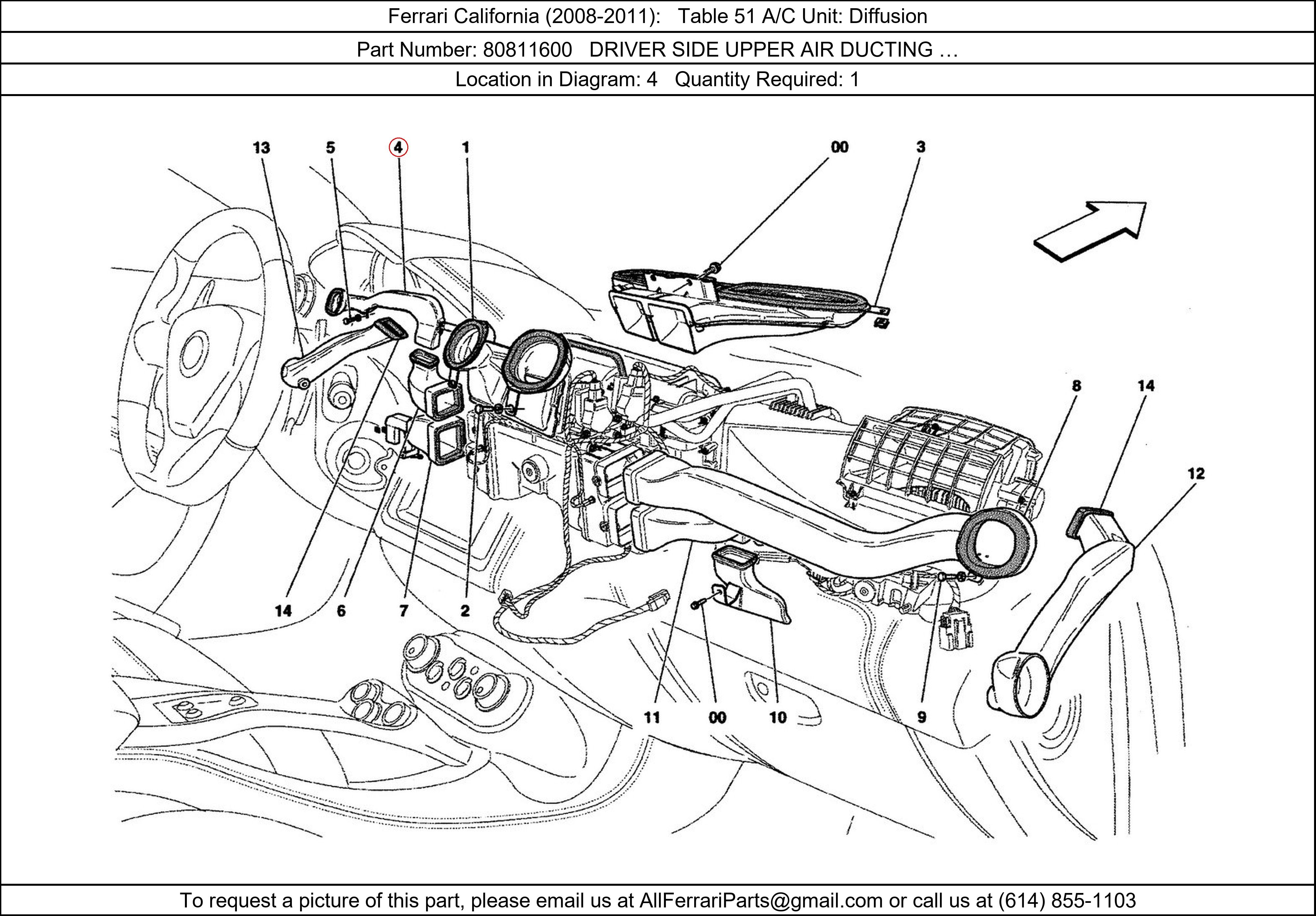 Ferrari Part 80811600