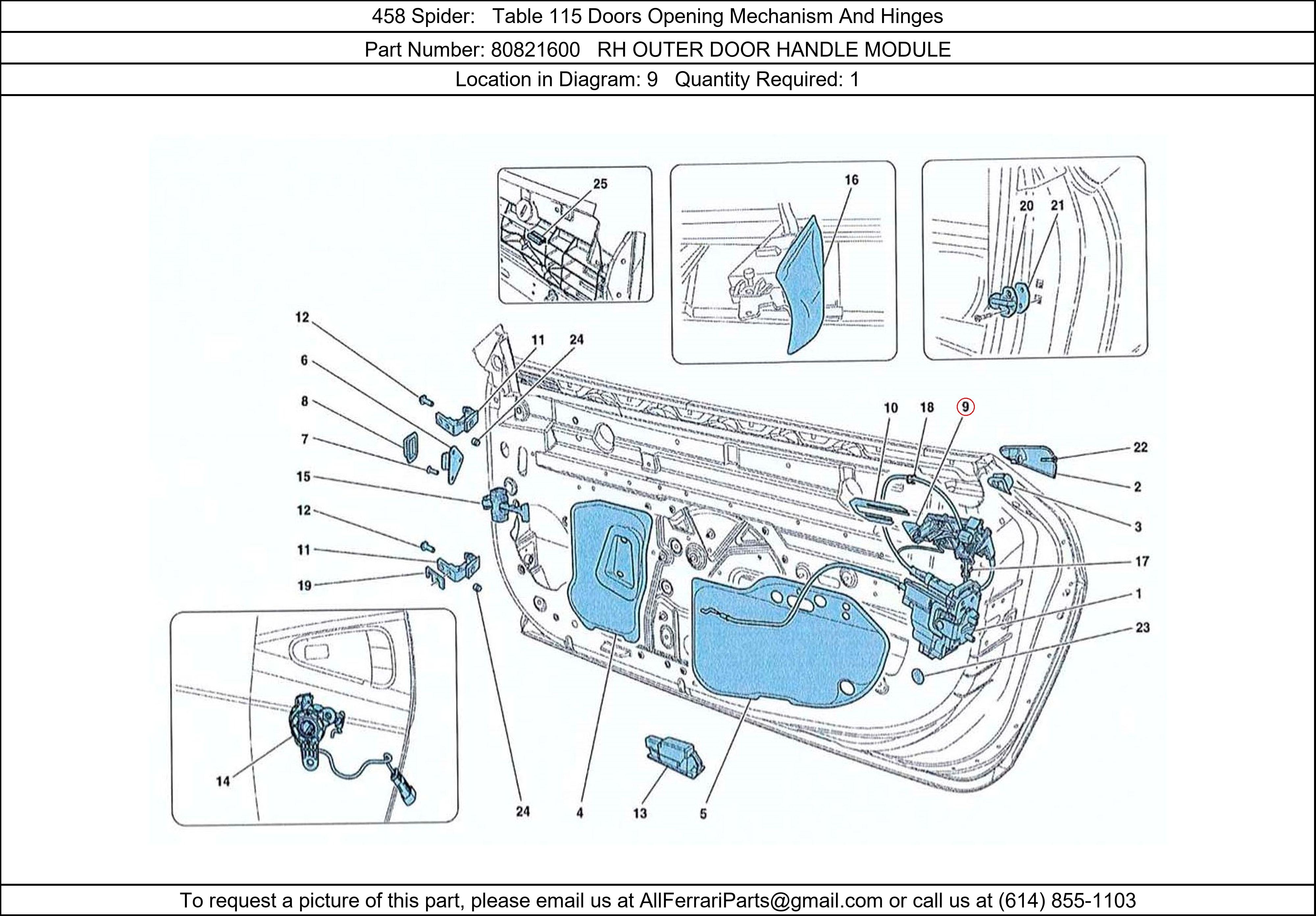 Ferrari Part 80821600