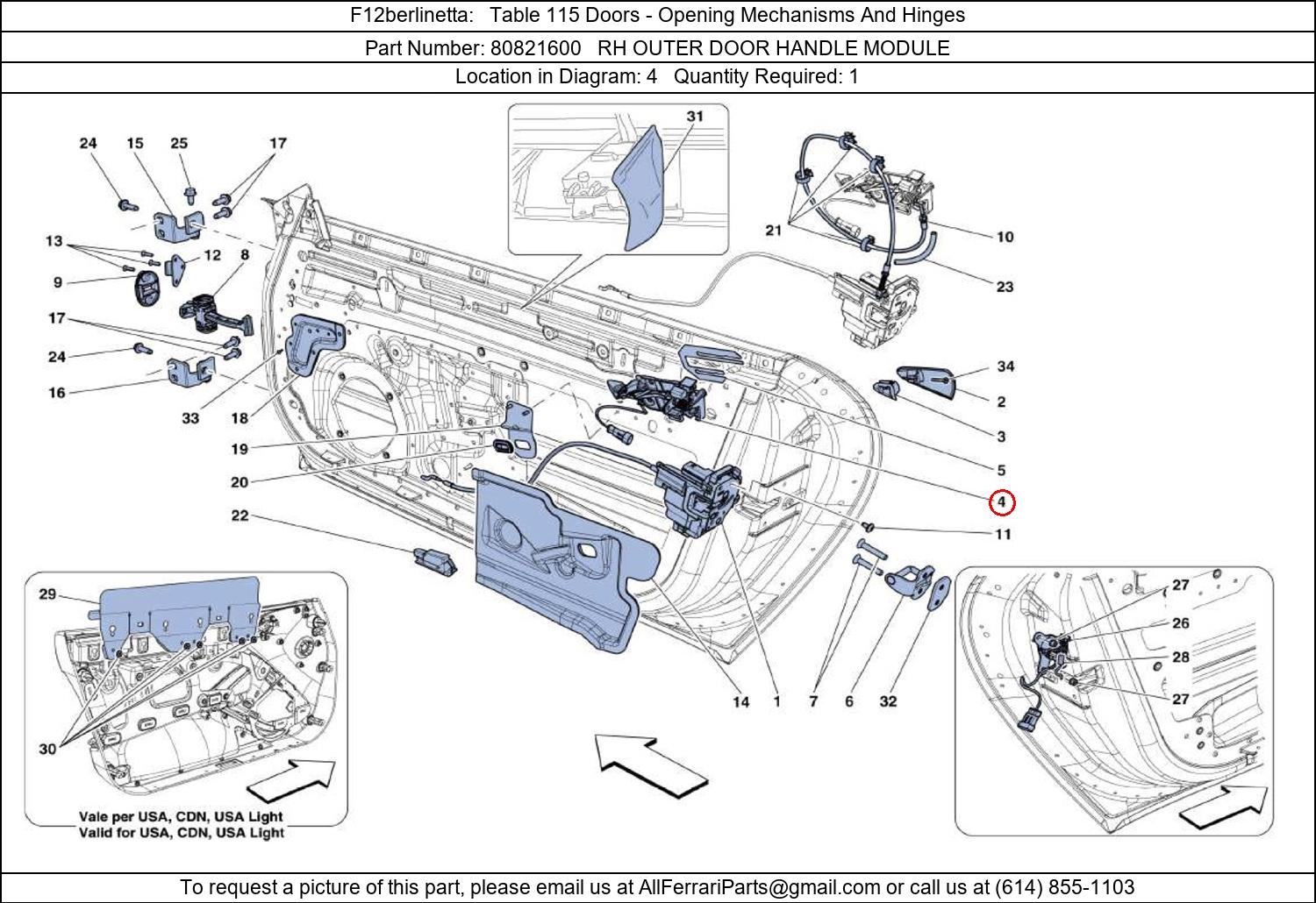 Ferrari Part 80821600