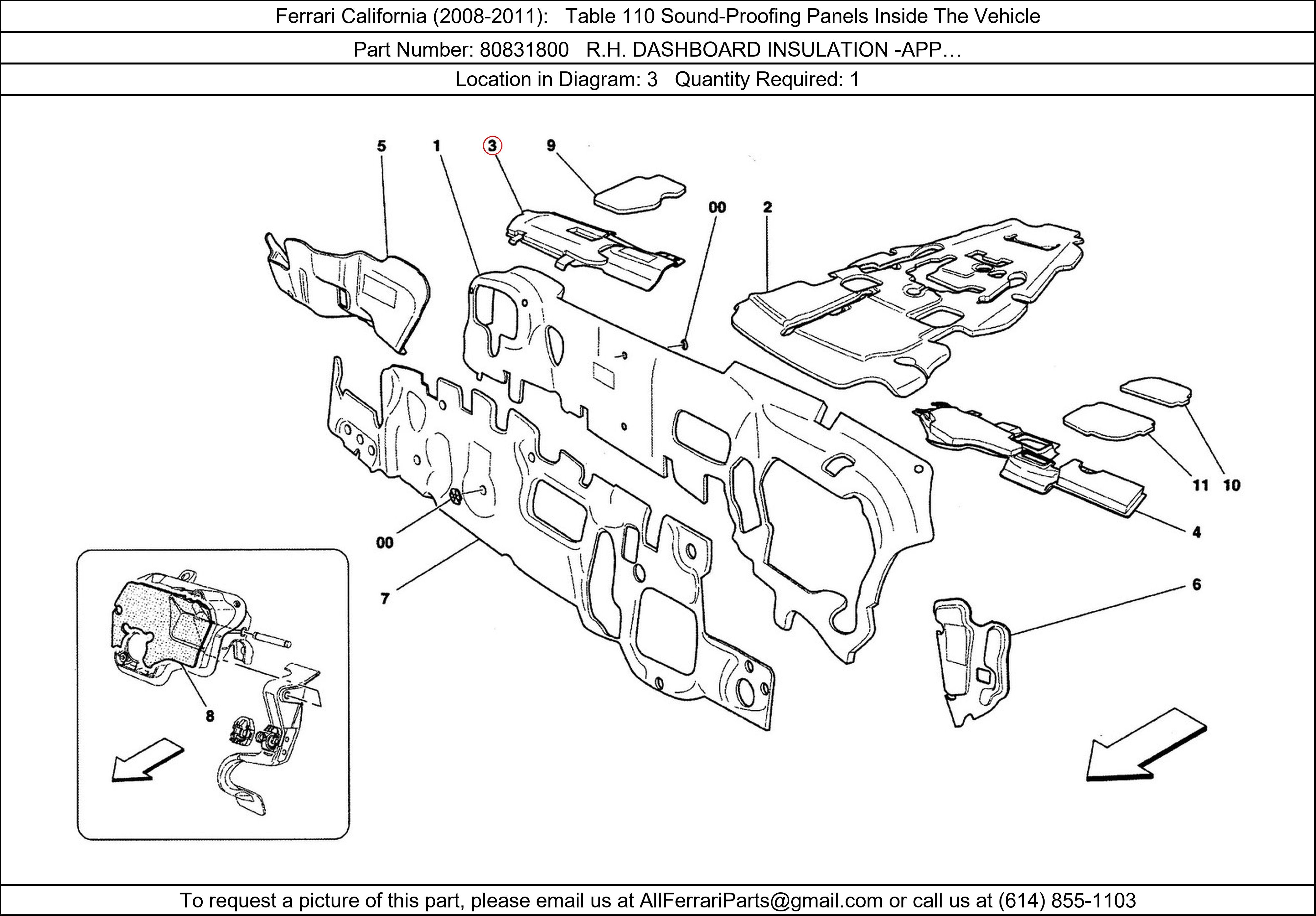 Ferrari Part 80831800