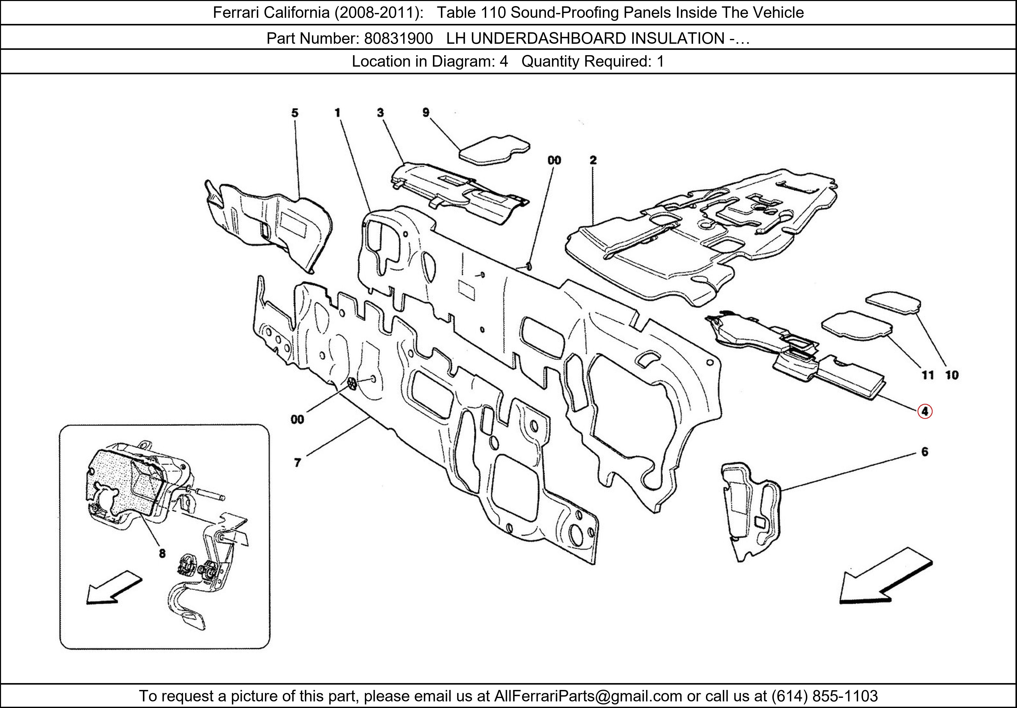 Ferrari Part 80831900