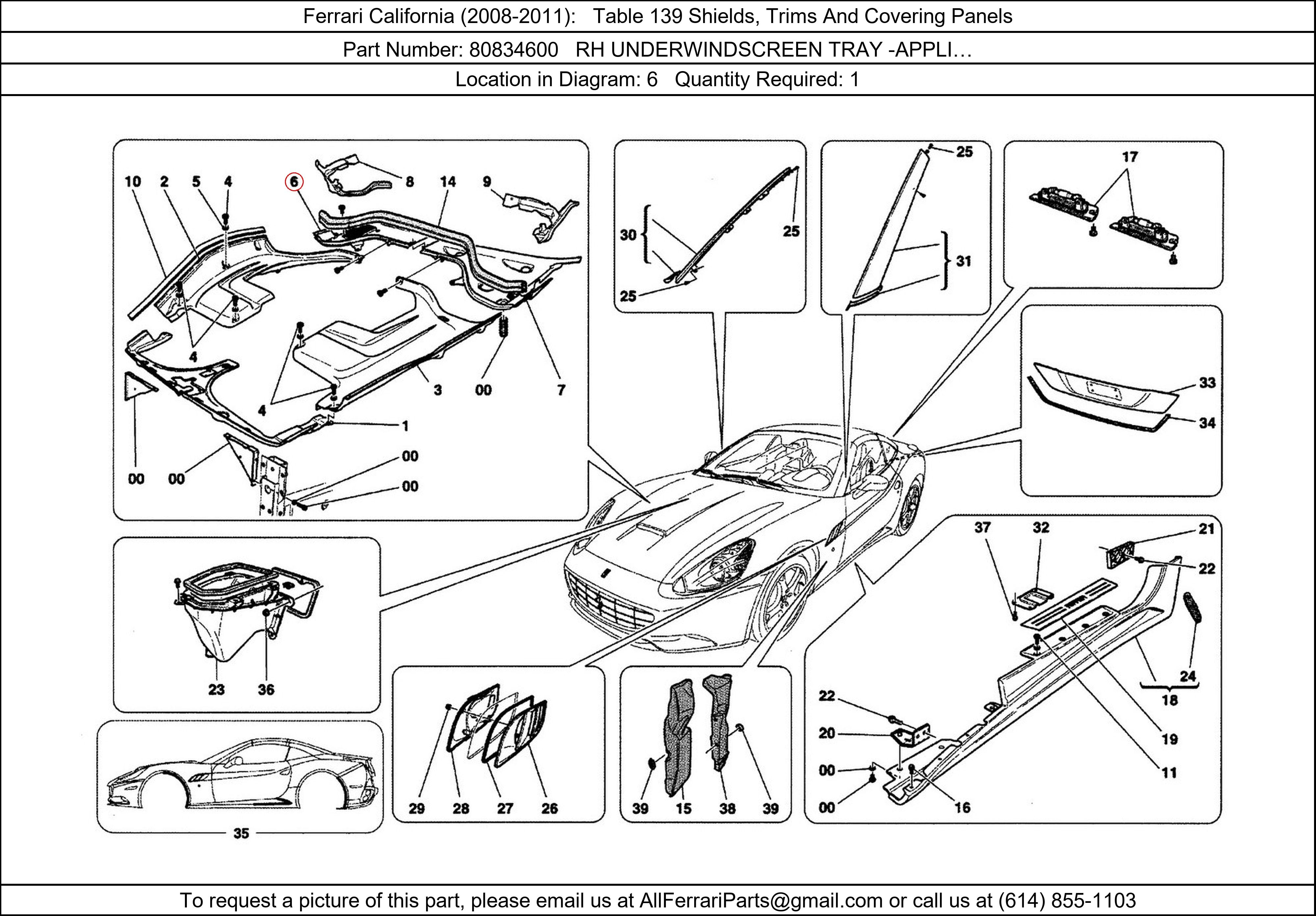 Ferrari Part 80834600