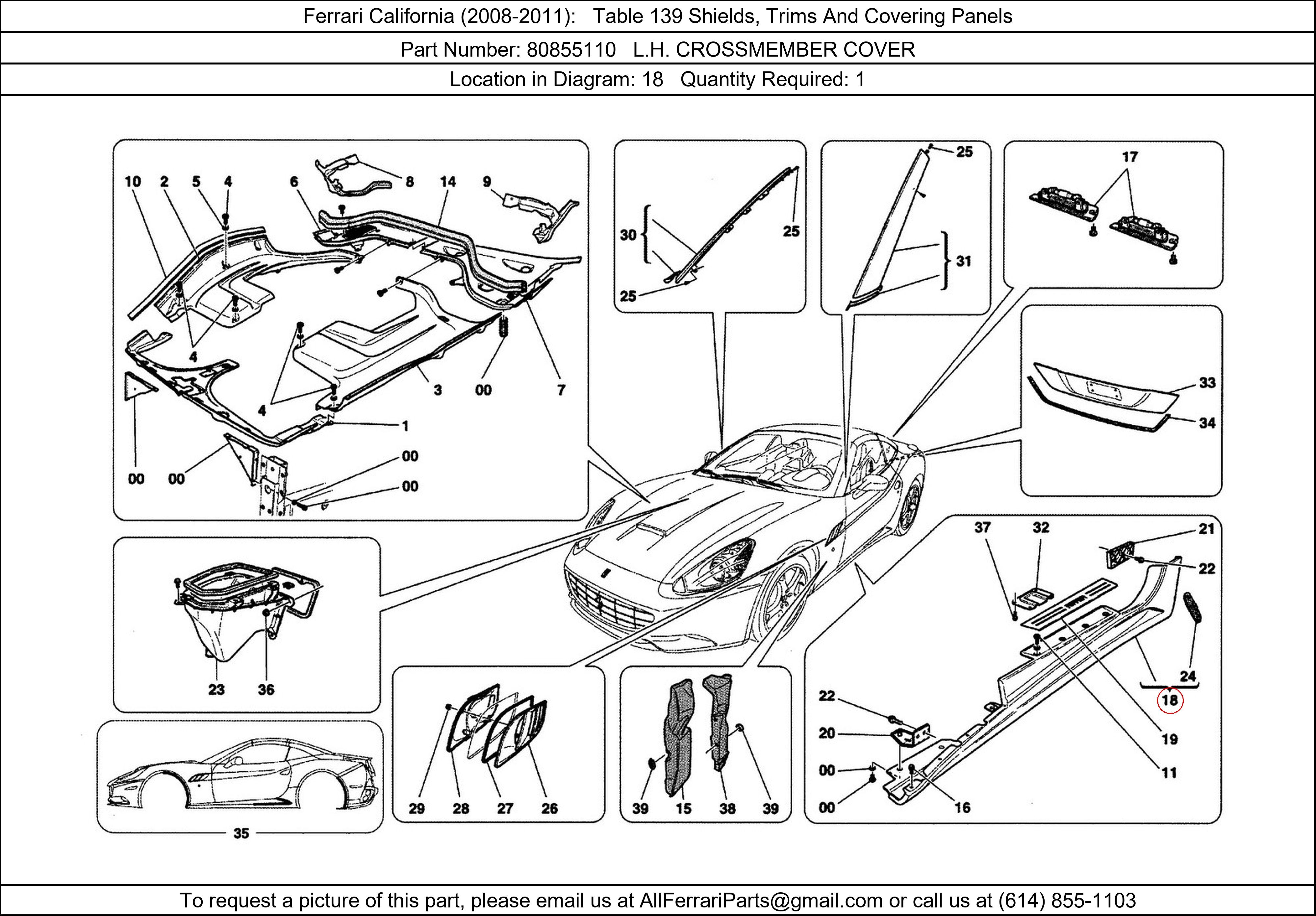 Ferrari Part 80855110