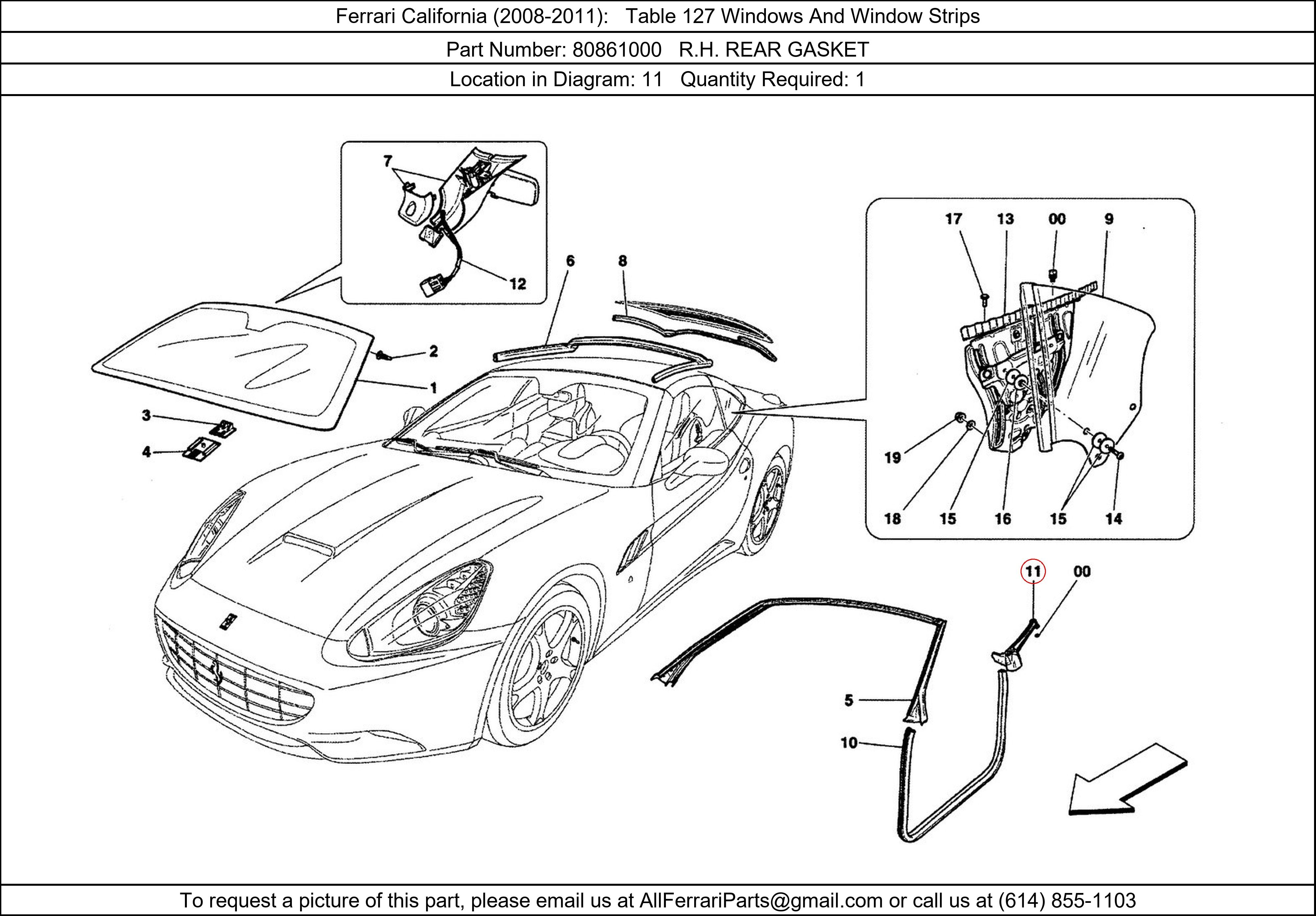 Ferrari Part 80861000