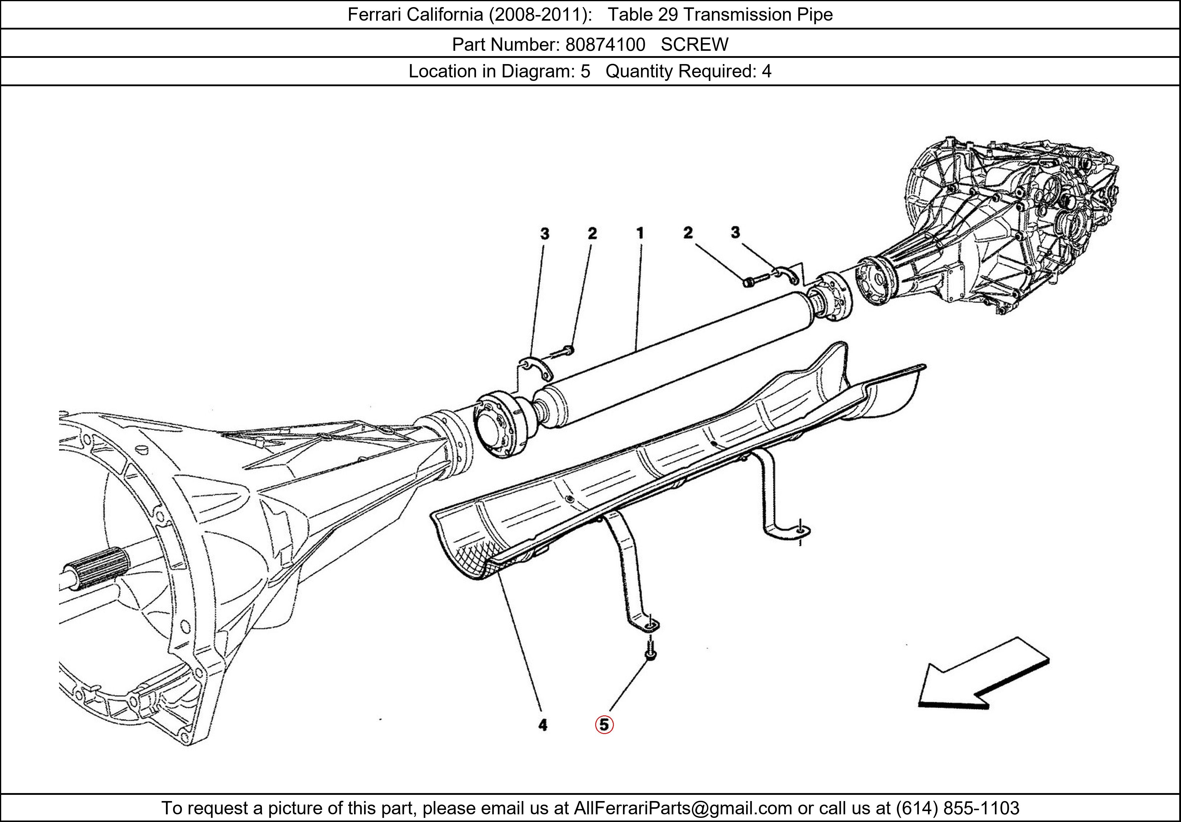 Ferrari Part 80874100