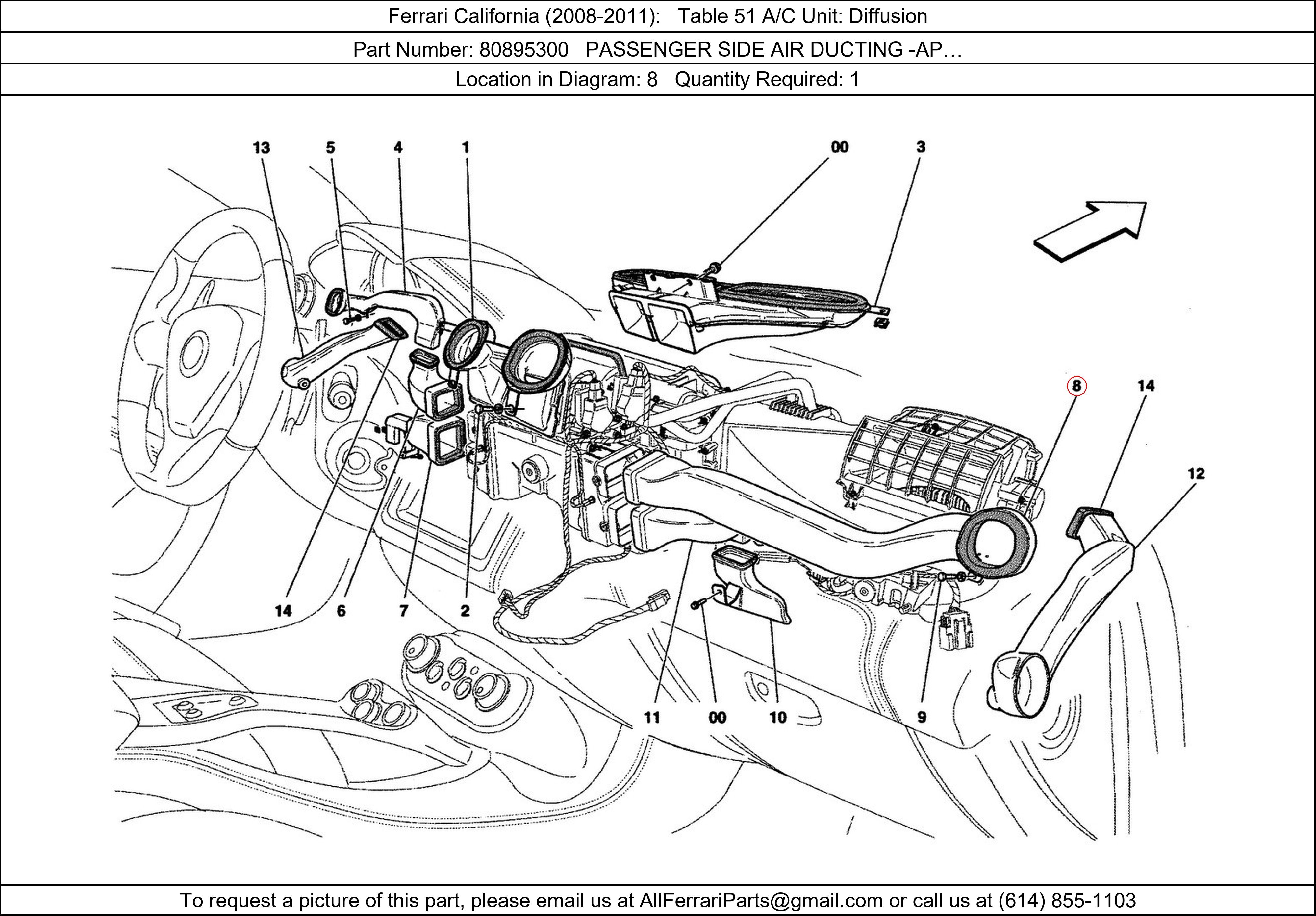 Ferrari Part 80895300