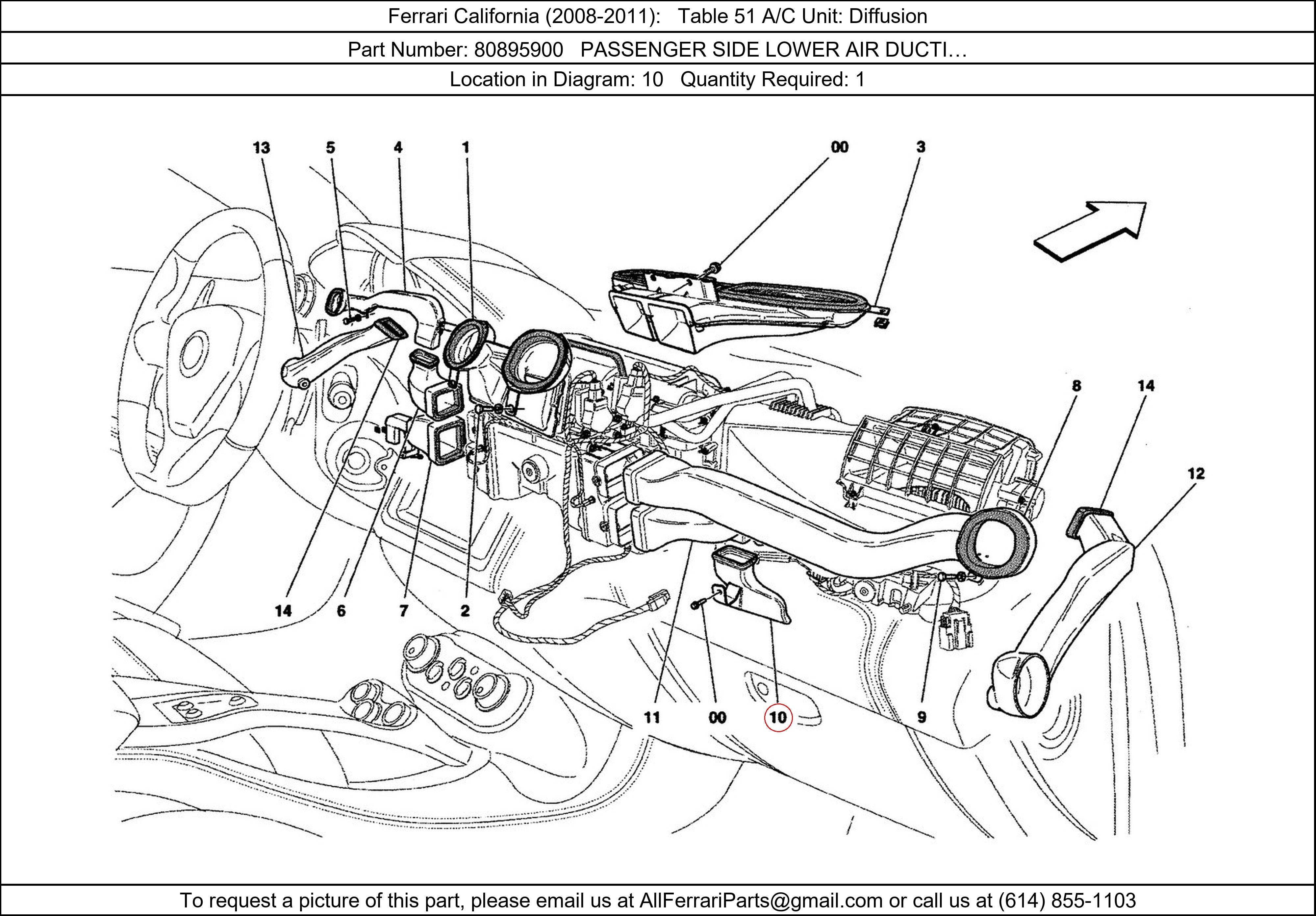 Ferrari Part 80895900