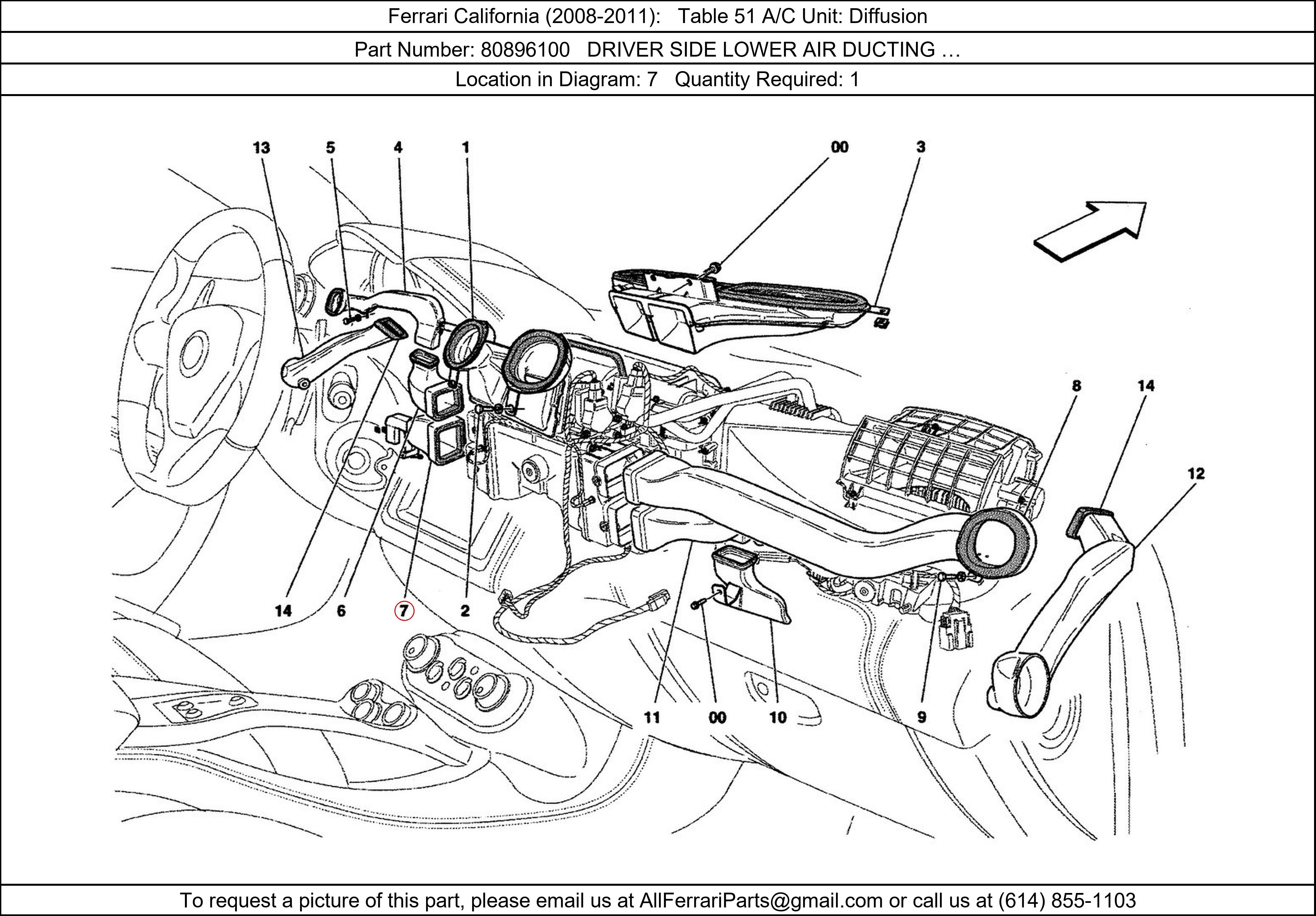 Ferrari Part 80896100