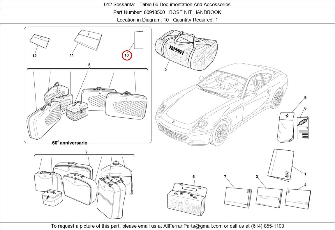 Ferrari Part 80918500