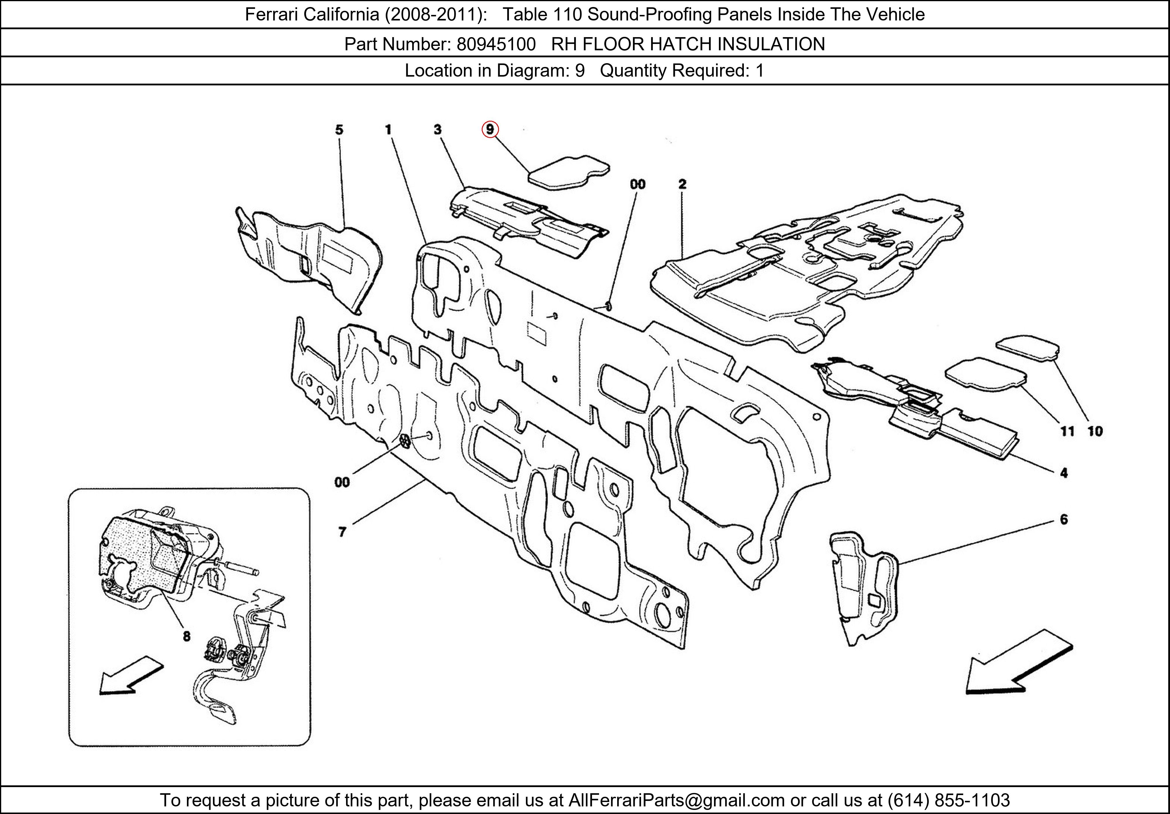 Ferrari Part 80945100