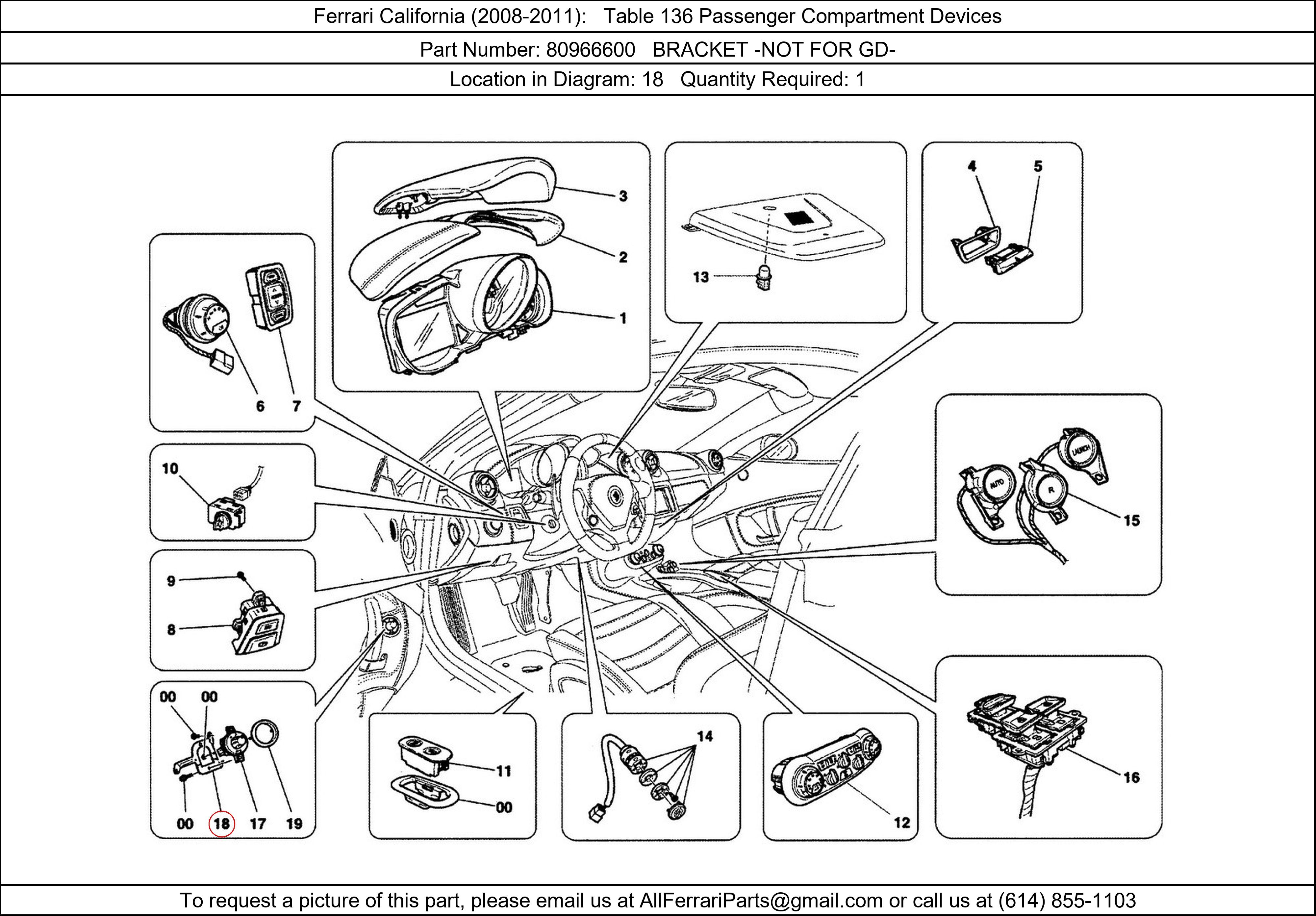 Ferrari Part 80966600