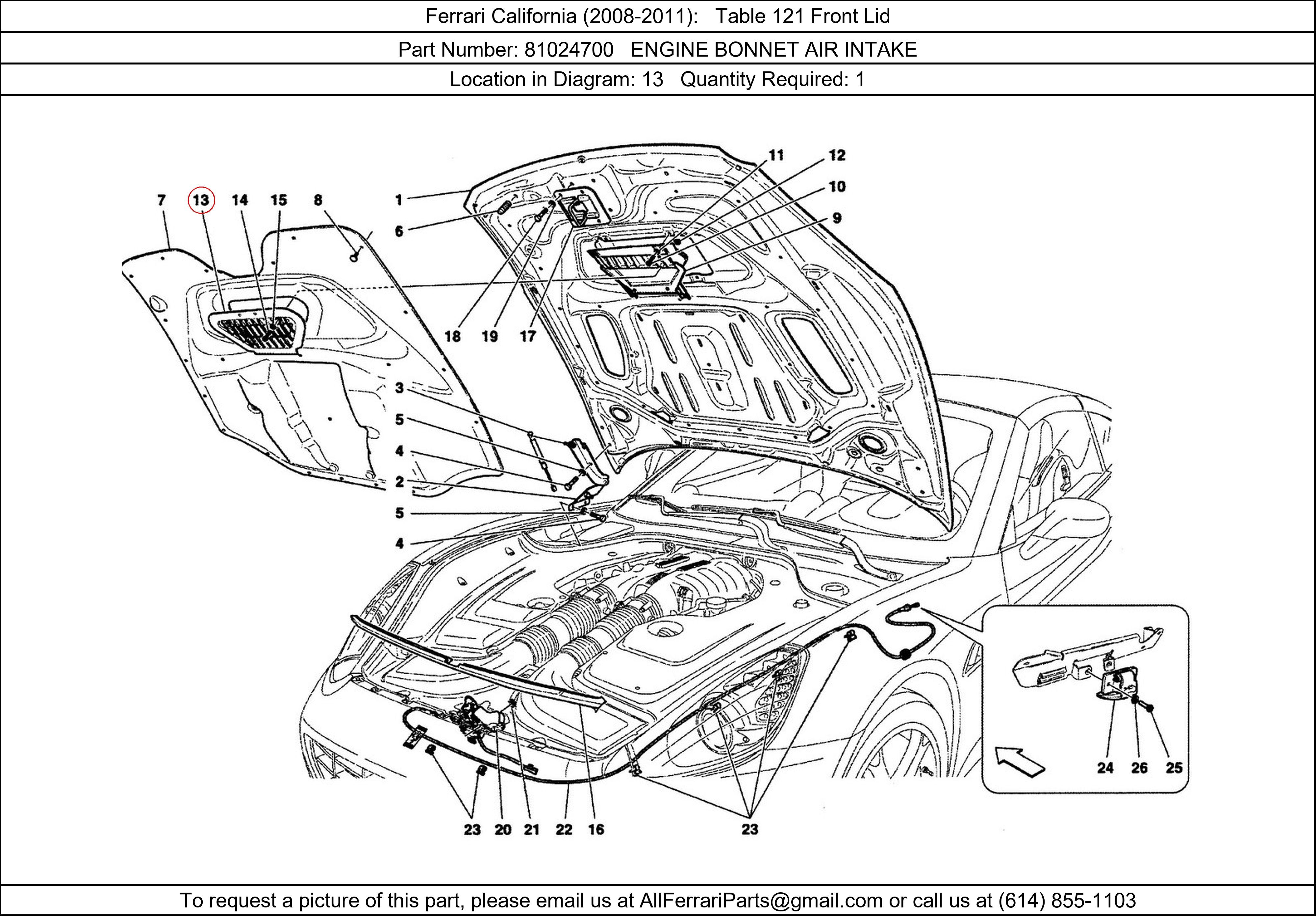 Ferrari Part 81024700