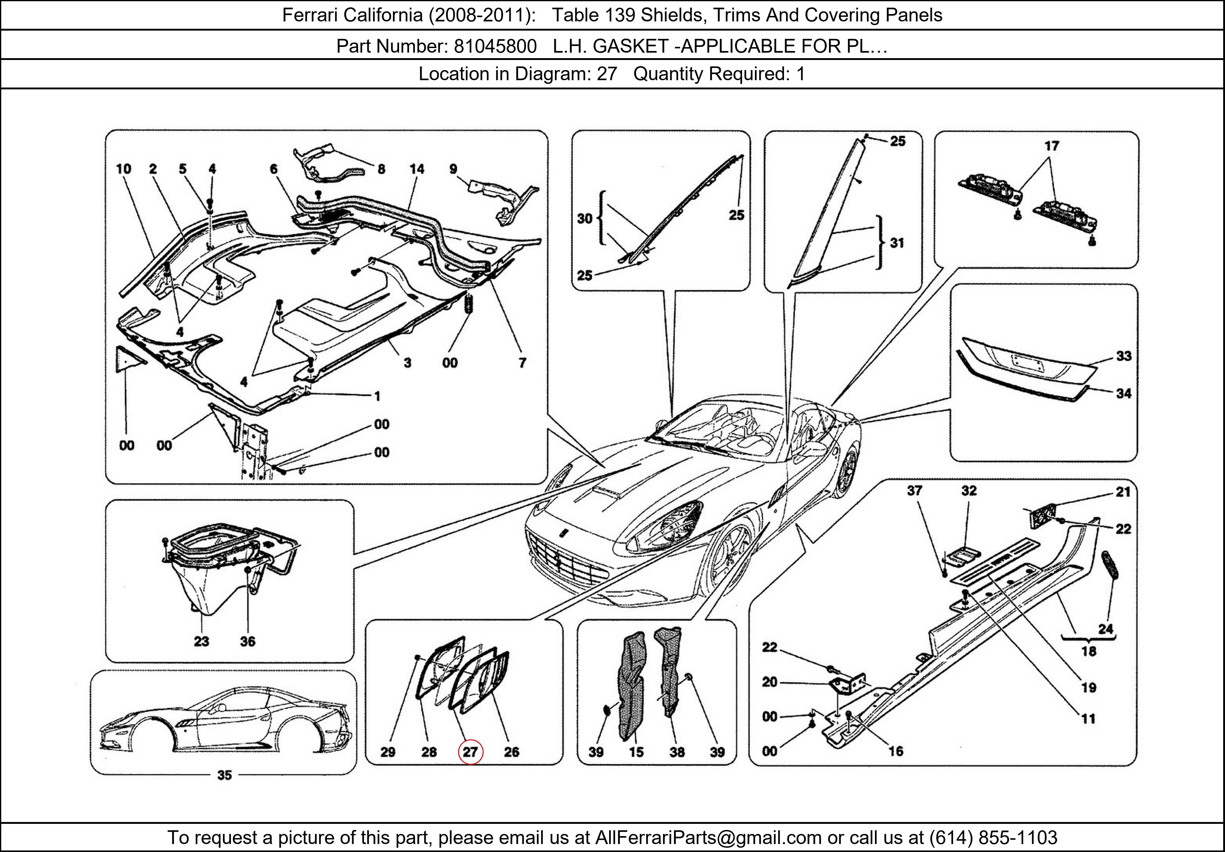 Ferrari Part 81045800