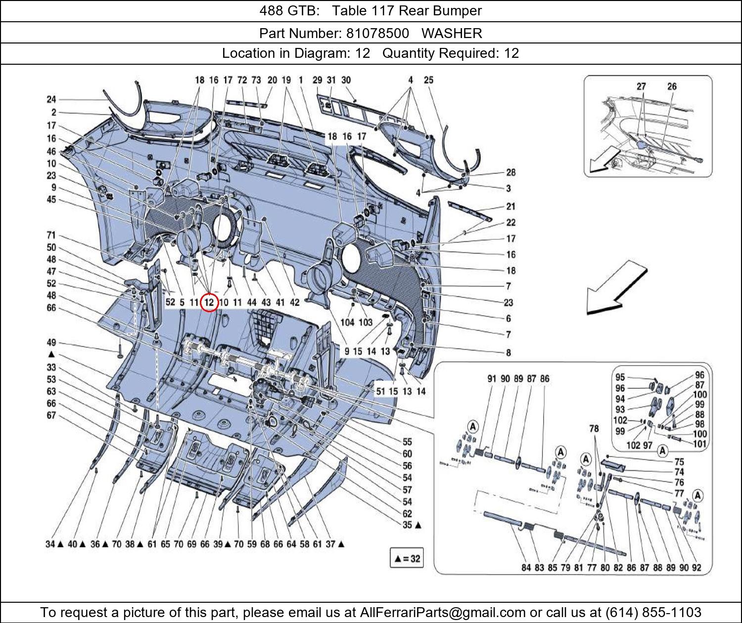 Ferrari Part 81078500