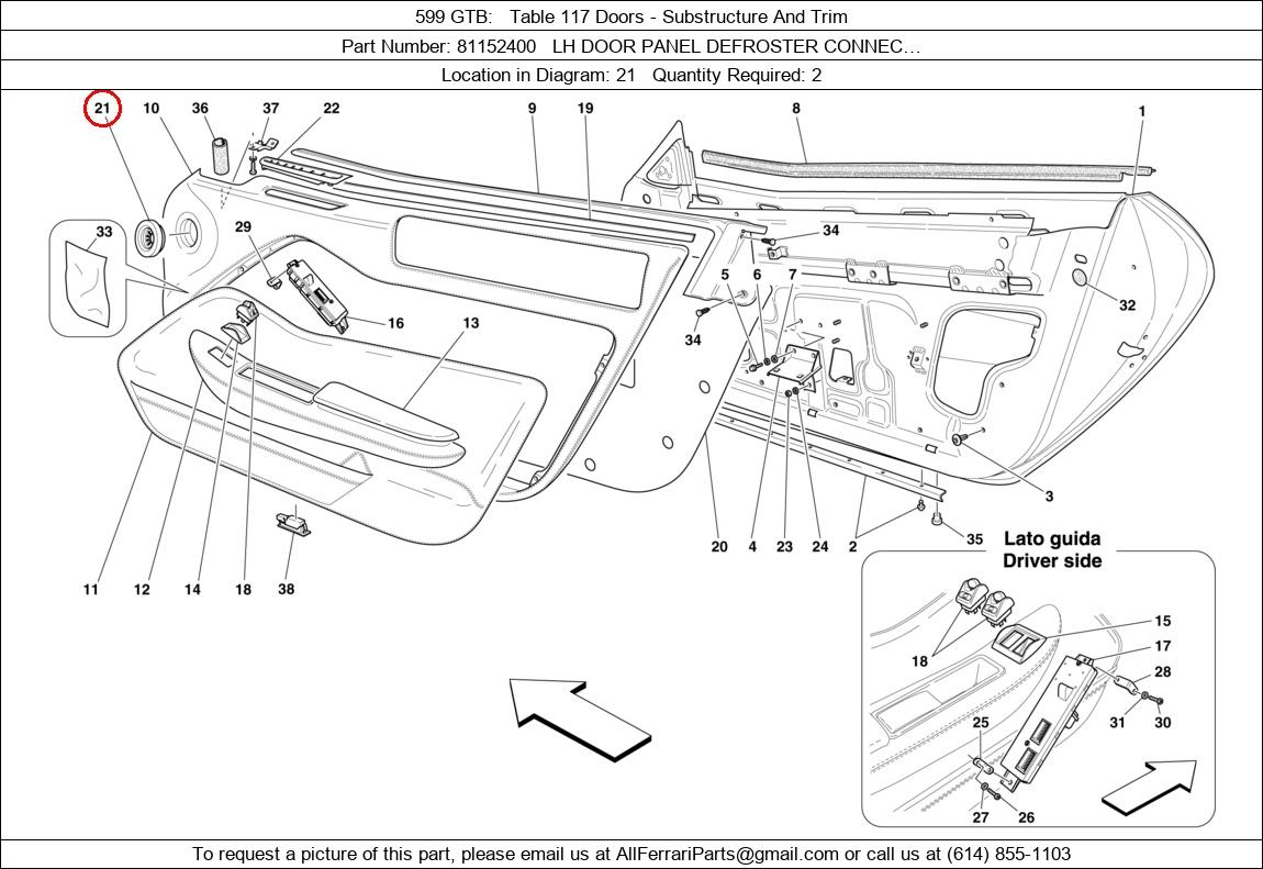 Ferrari Part 81152400