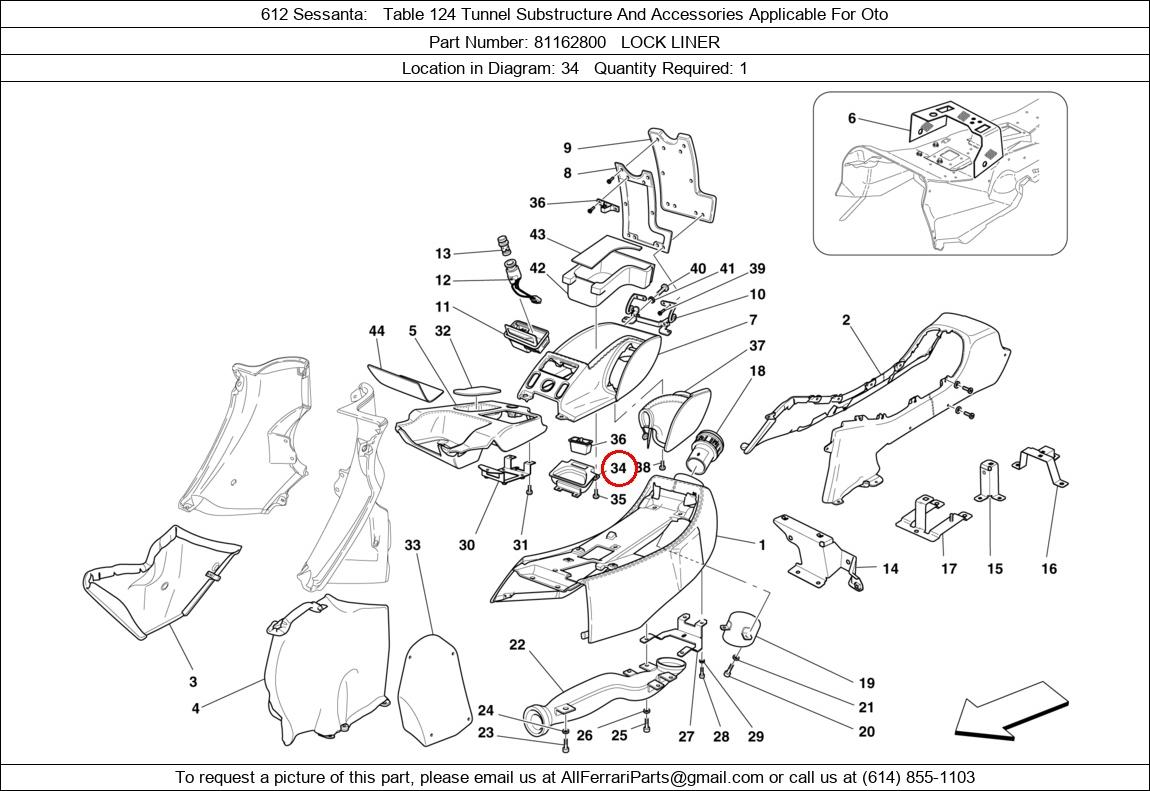Ferrari Part 81162800