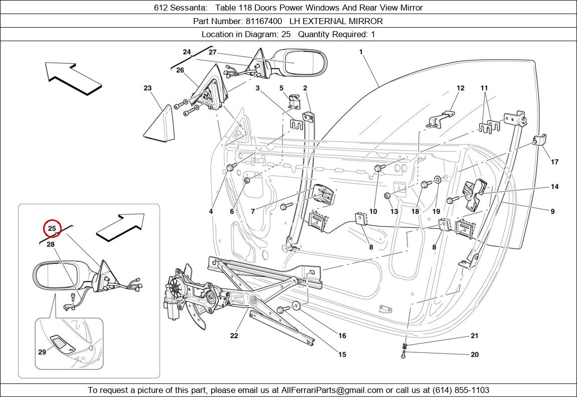 Ferrari Part 81167400