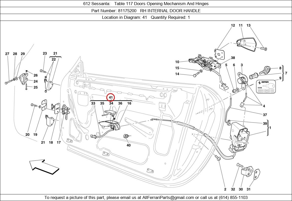 Ferrari Part 81175200