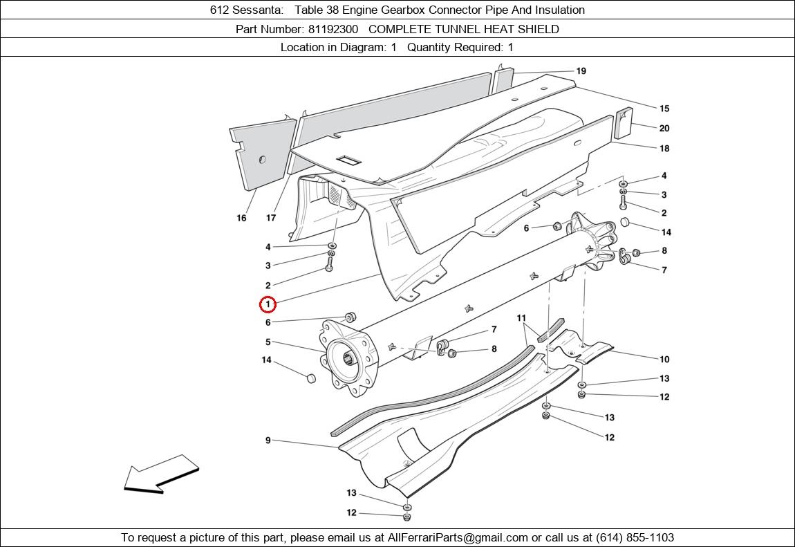 Ferrari Part 81192300