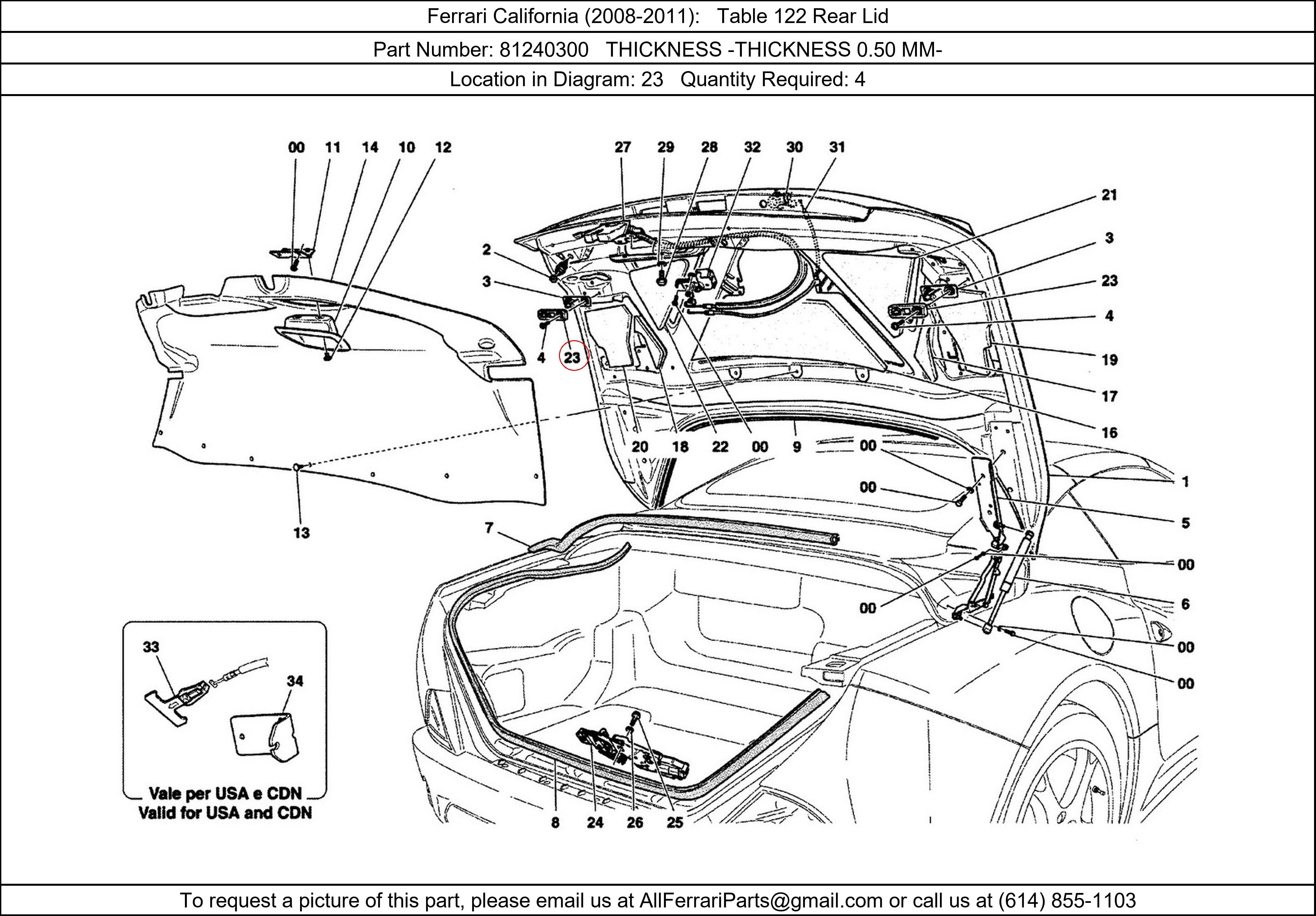 Ferrari Part 81240300