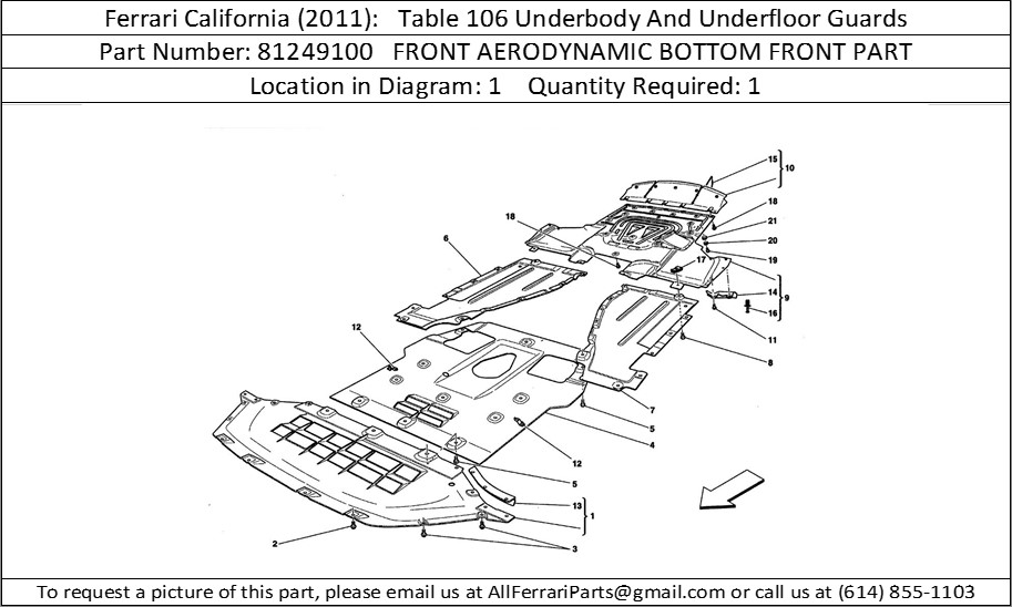 Ferrari Part 81249100