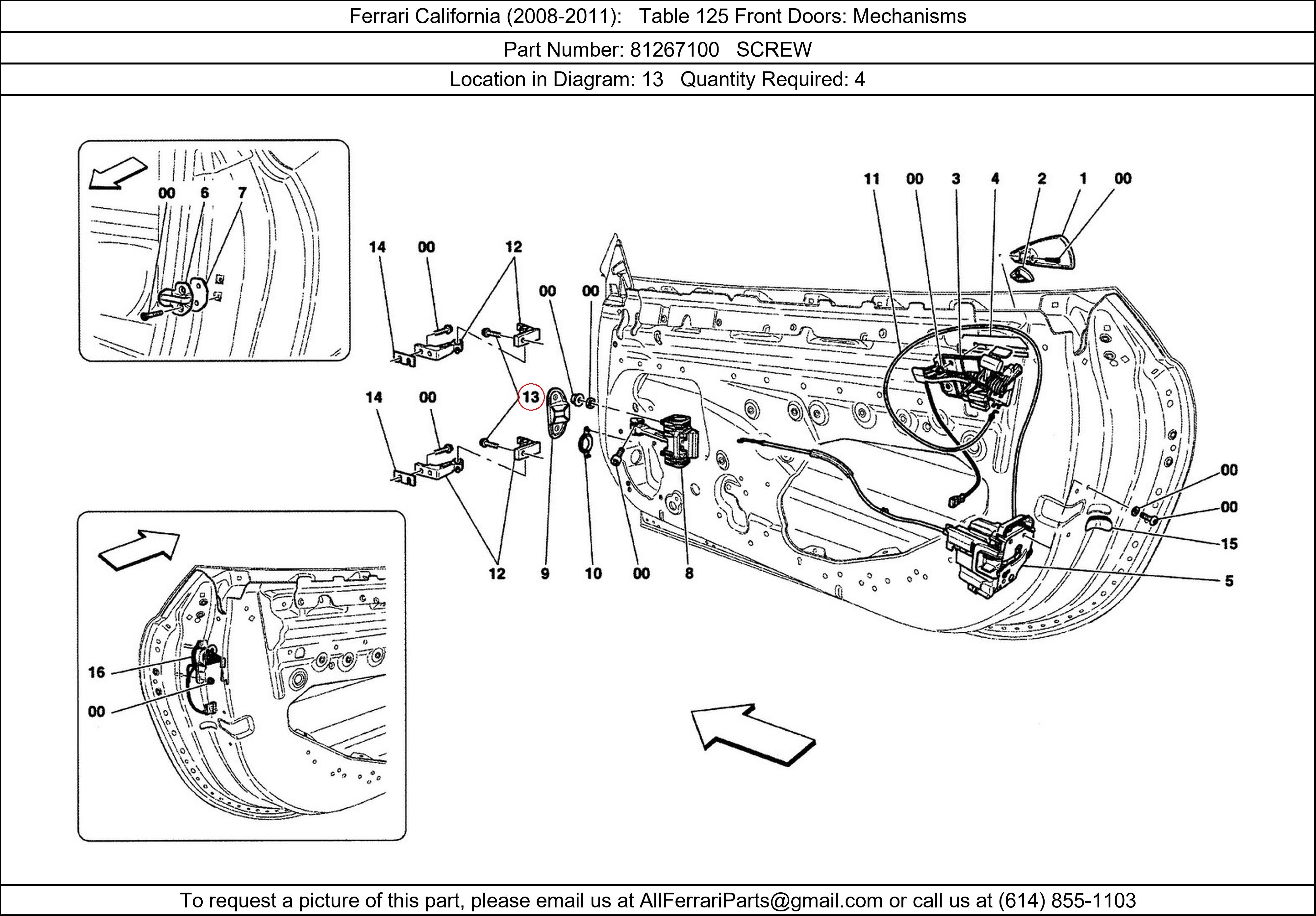 Ferrari Part 81267100