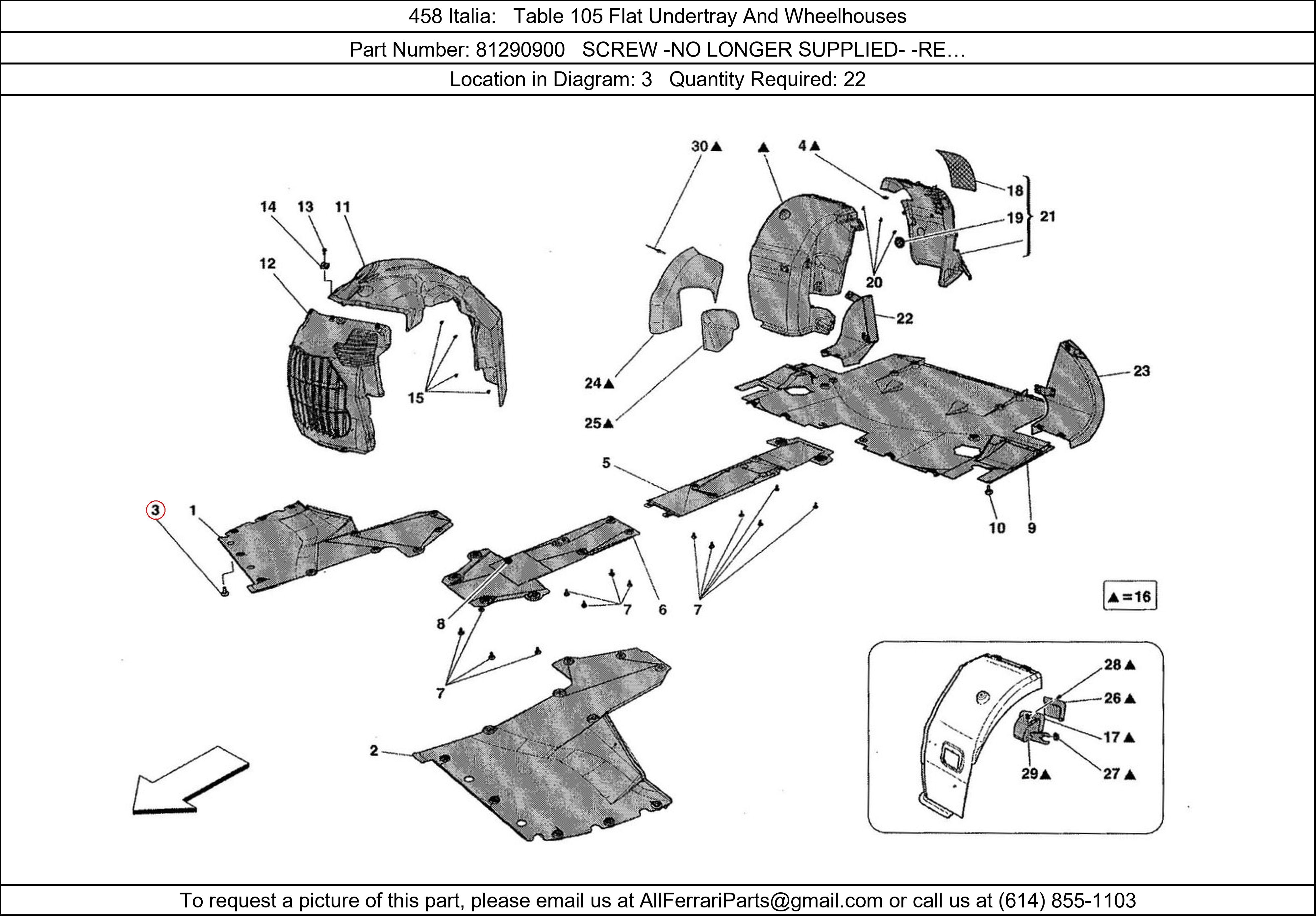 Ferrari Part 81290900