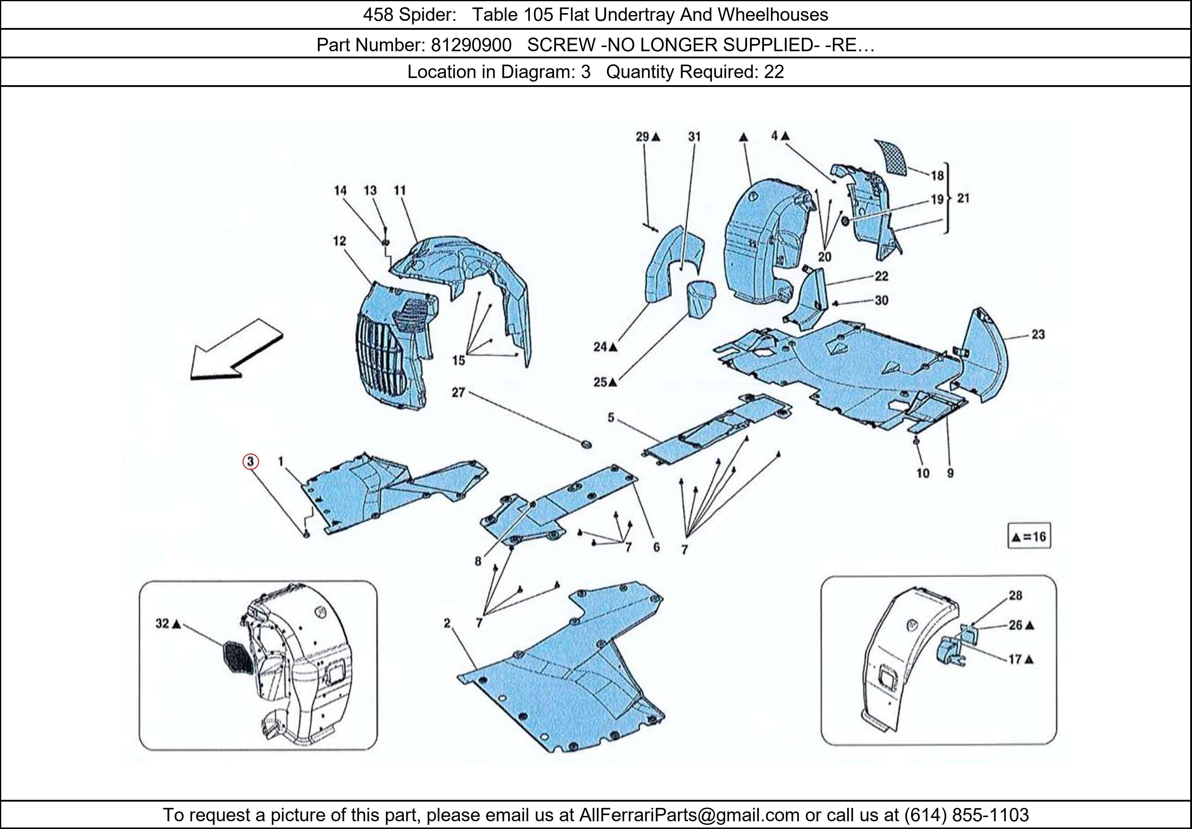 Ferrari Part 81290900