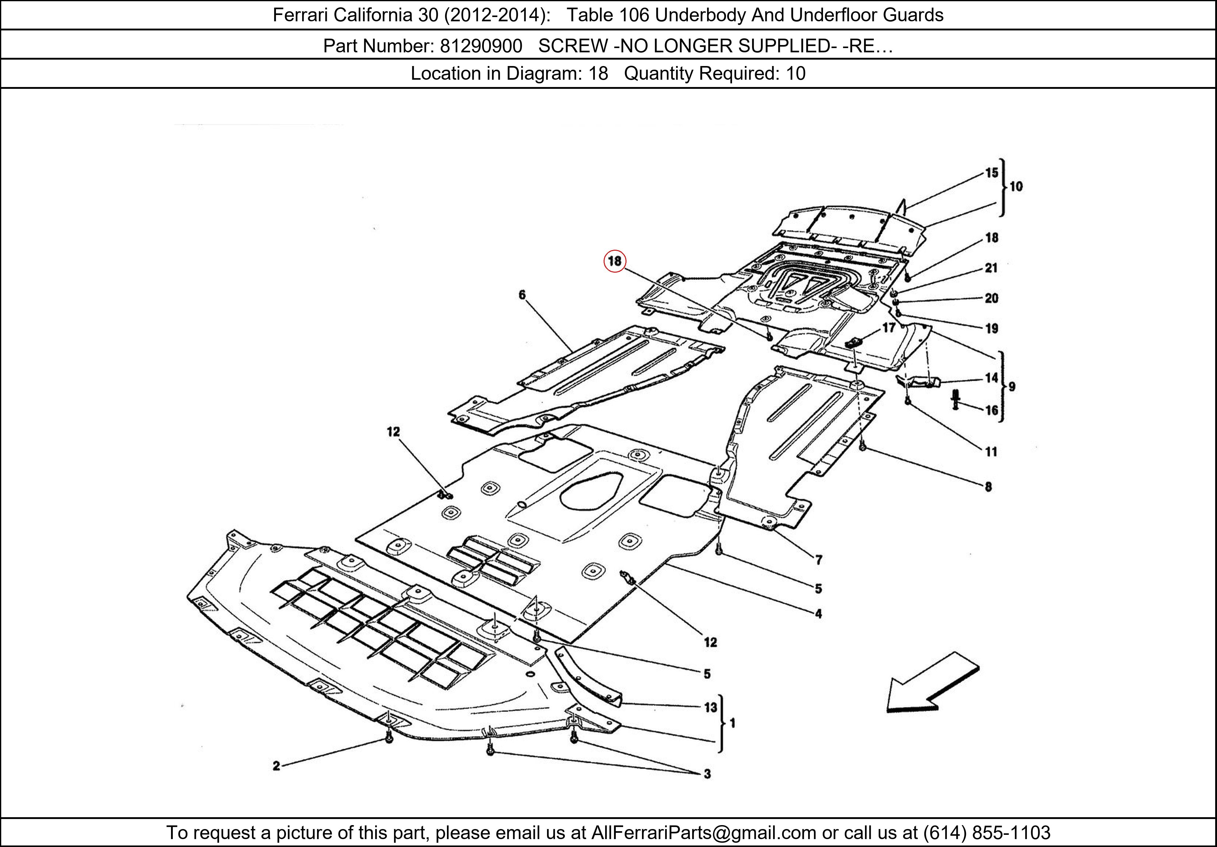 Ferrari Part 81290900