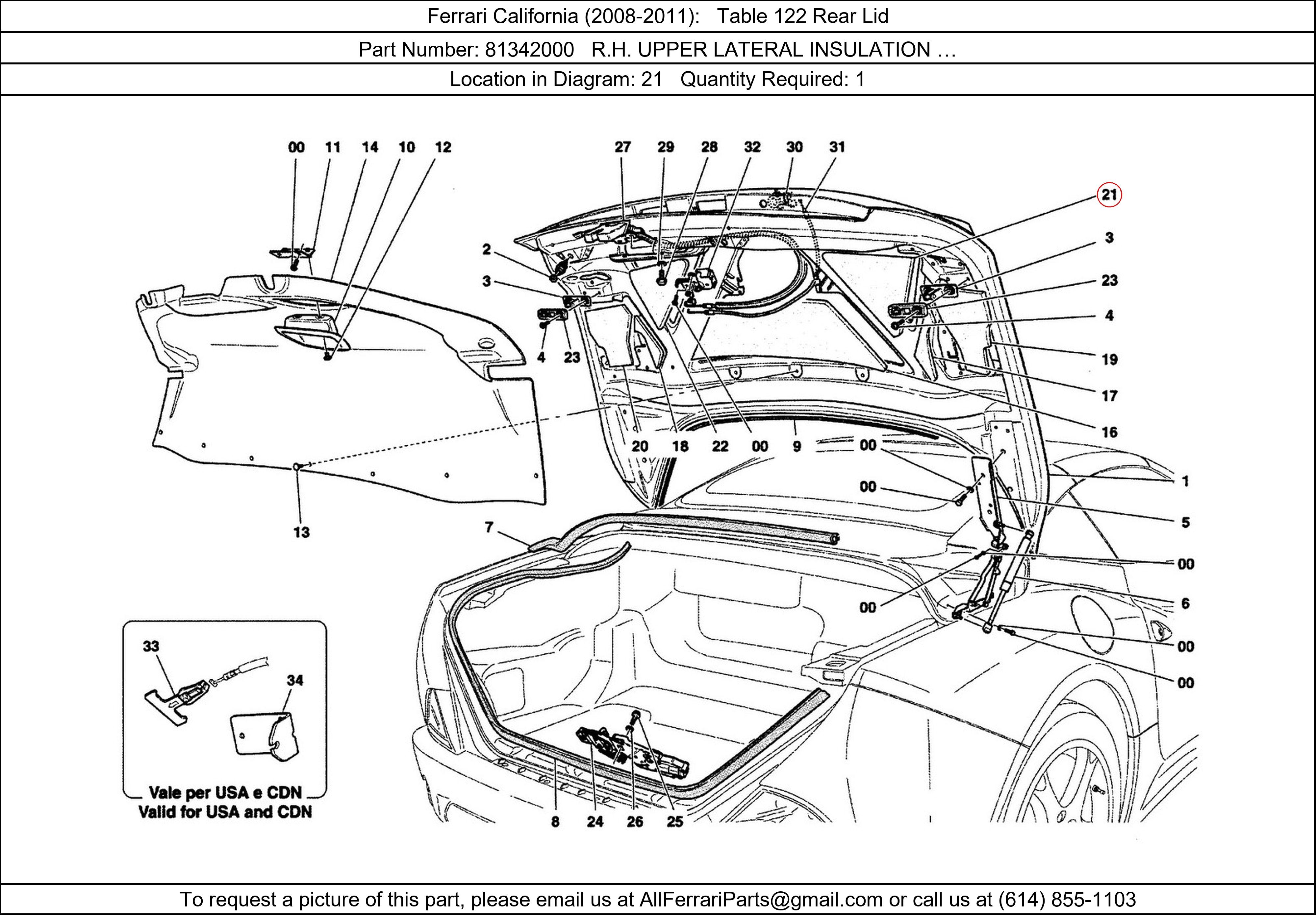 Ferrari Part 81342000