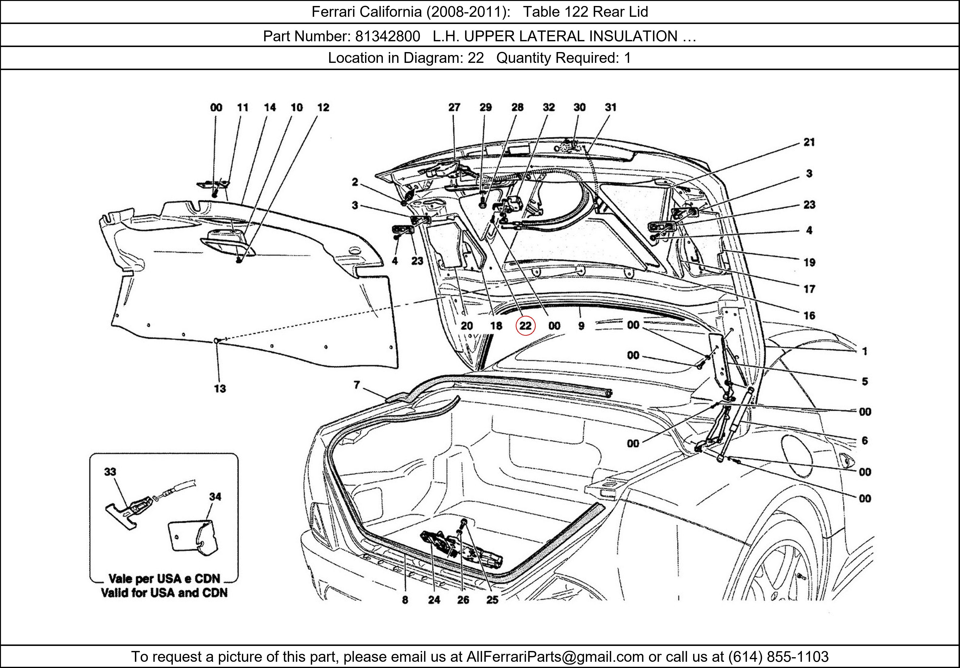 Ferrari Part 81342800